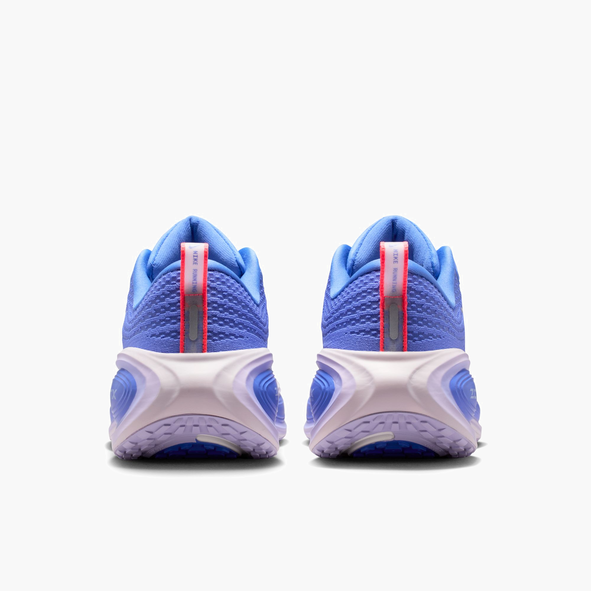 Heel angle shot of Women's Vomero Plus in Sapphire / Light Violet-Violet Mist