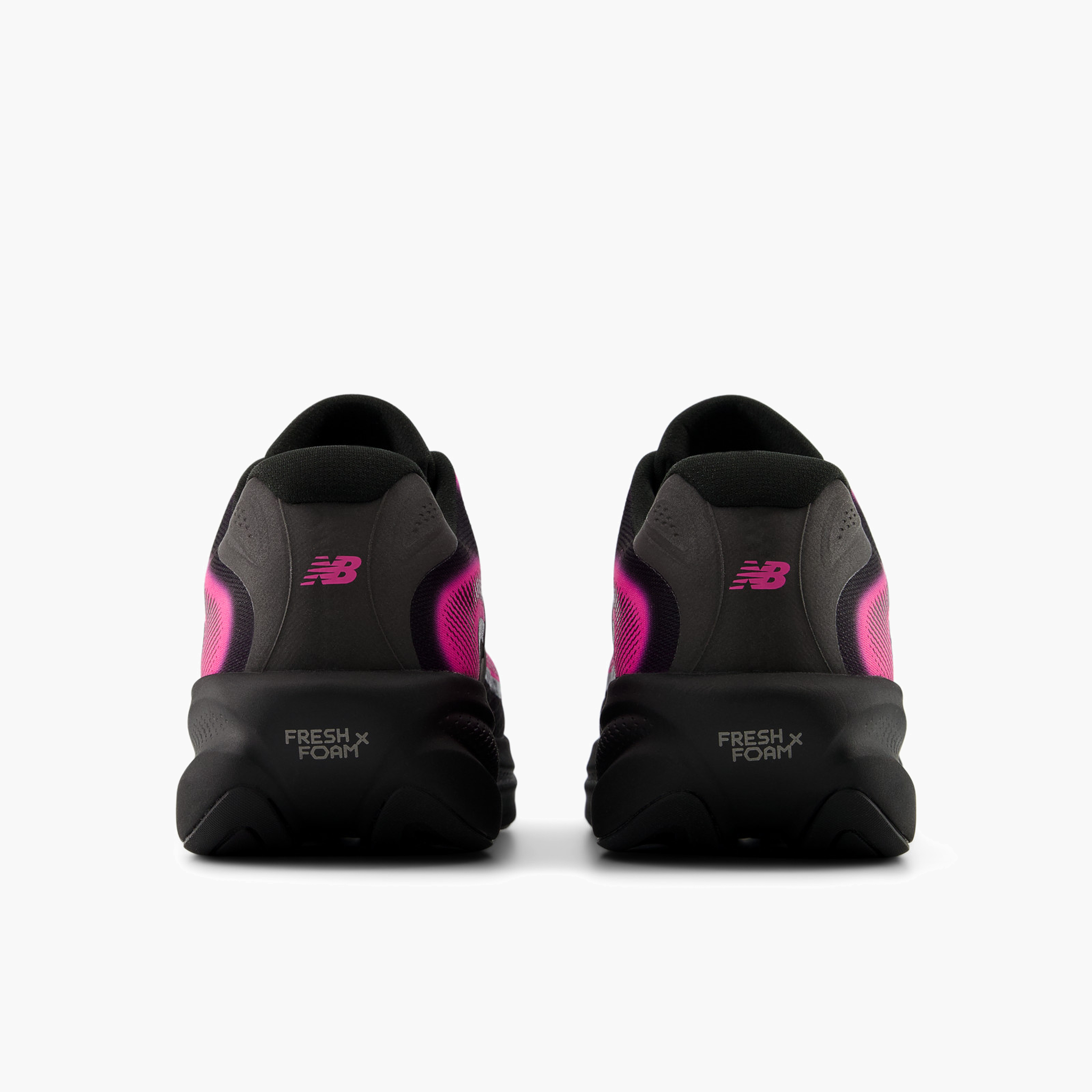 Heel angle shot of Men's Ellipse v1 in Pinkheat / Blackmetallic / Black