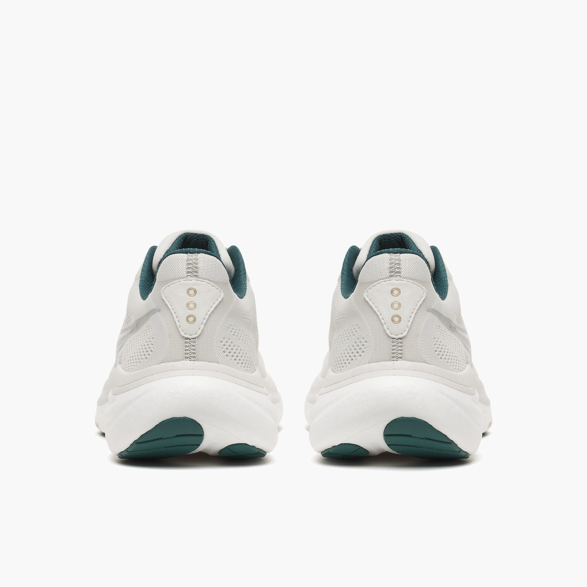 Heel angle shot of Men's Ride 19 in Quartz / Pine