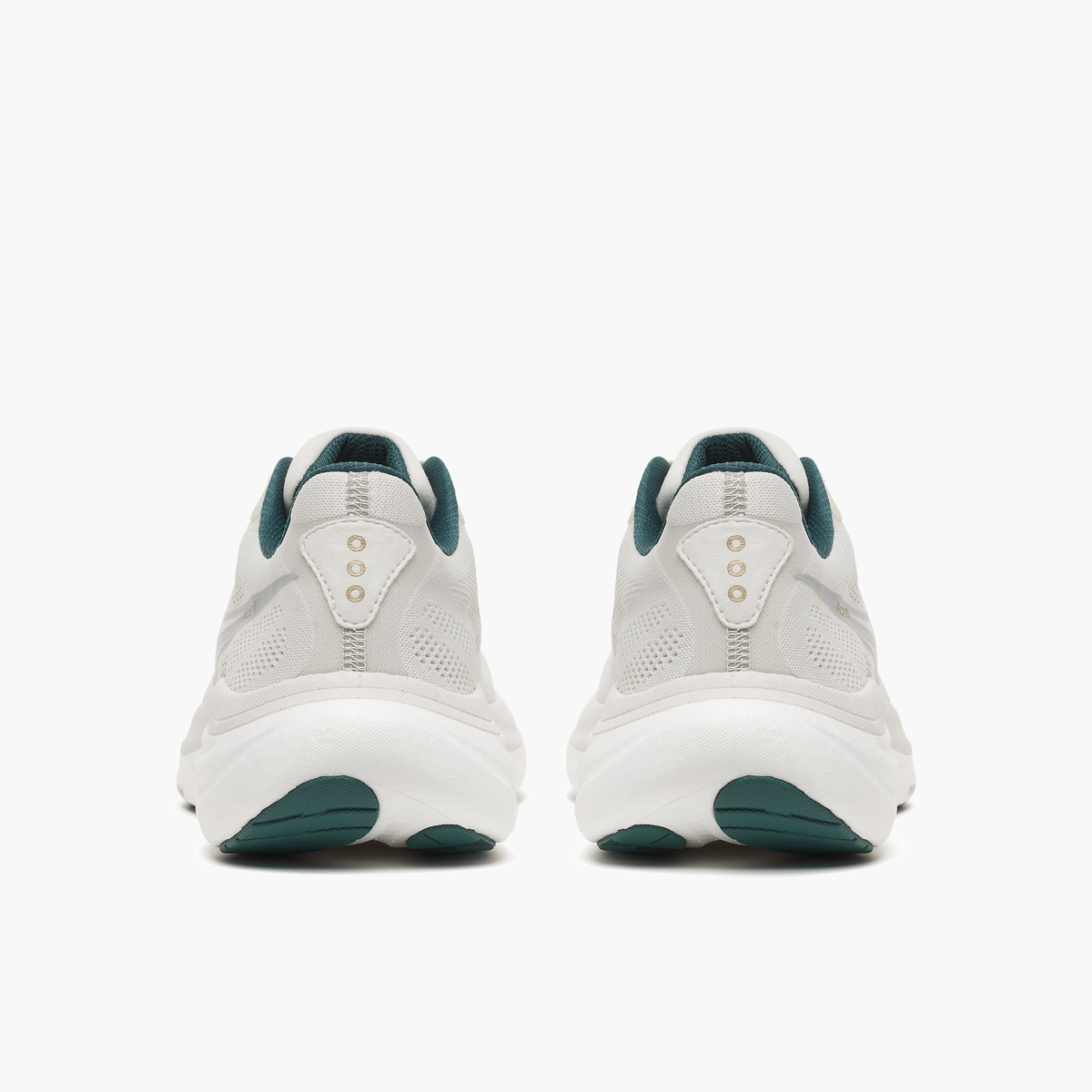 Heel angle shot of Men's Ride 19 in Quartz / Pine