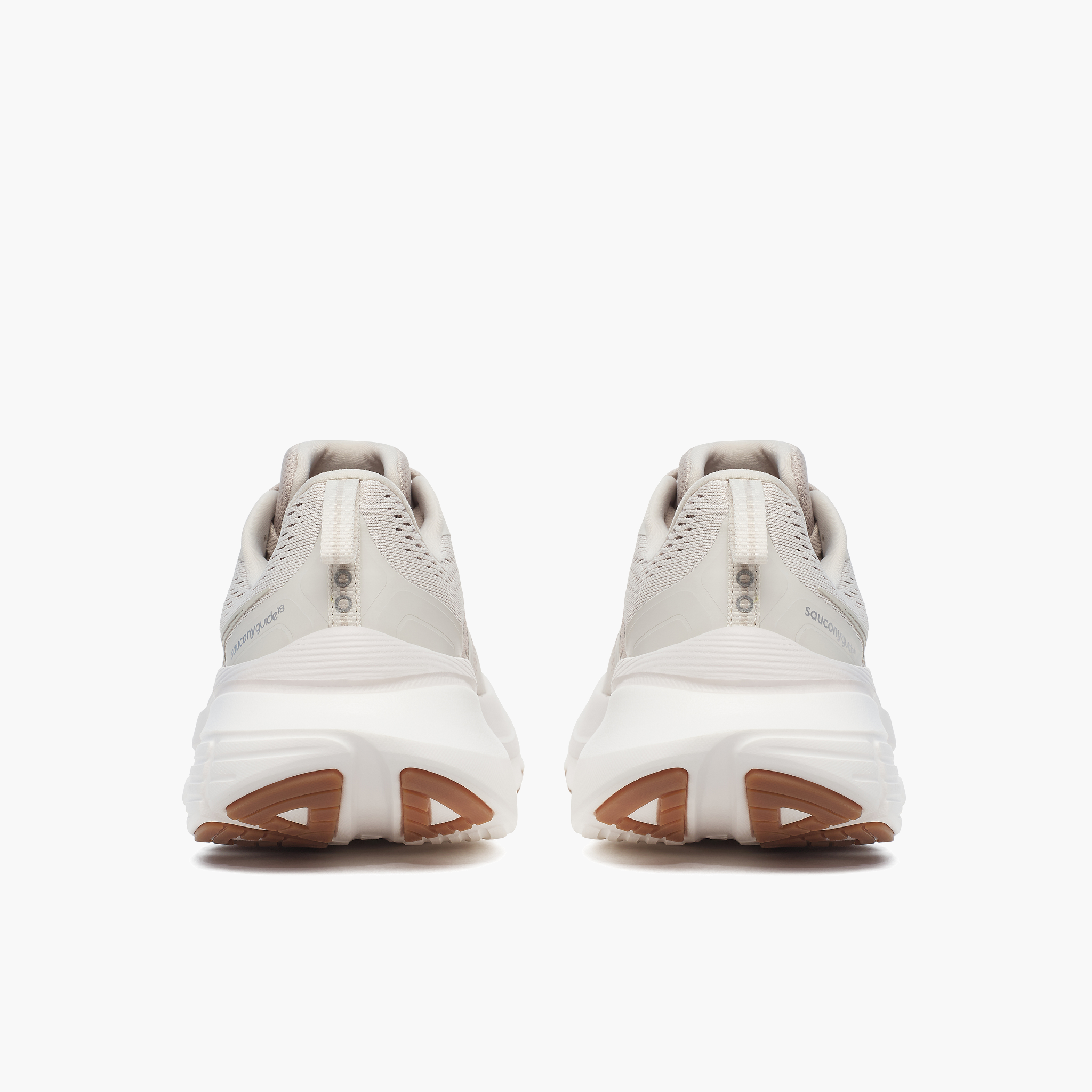 Heel angle shot of Men's Guide 18 in Bone