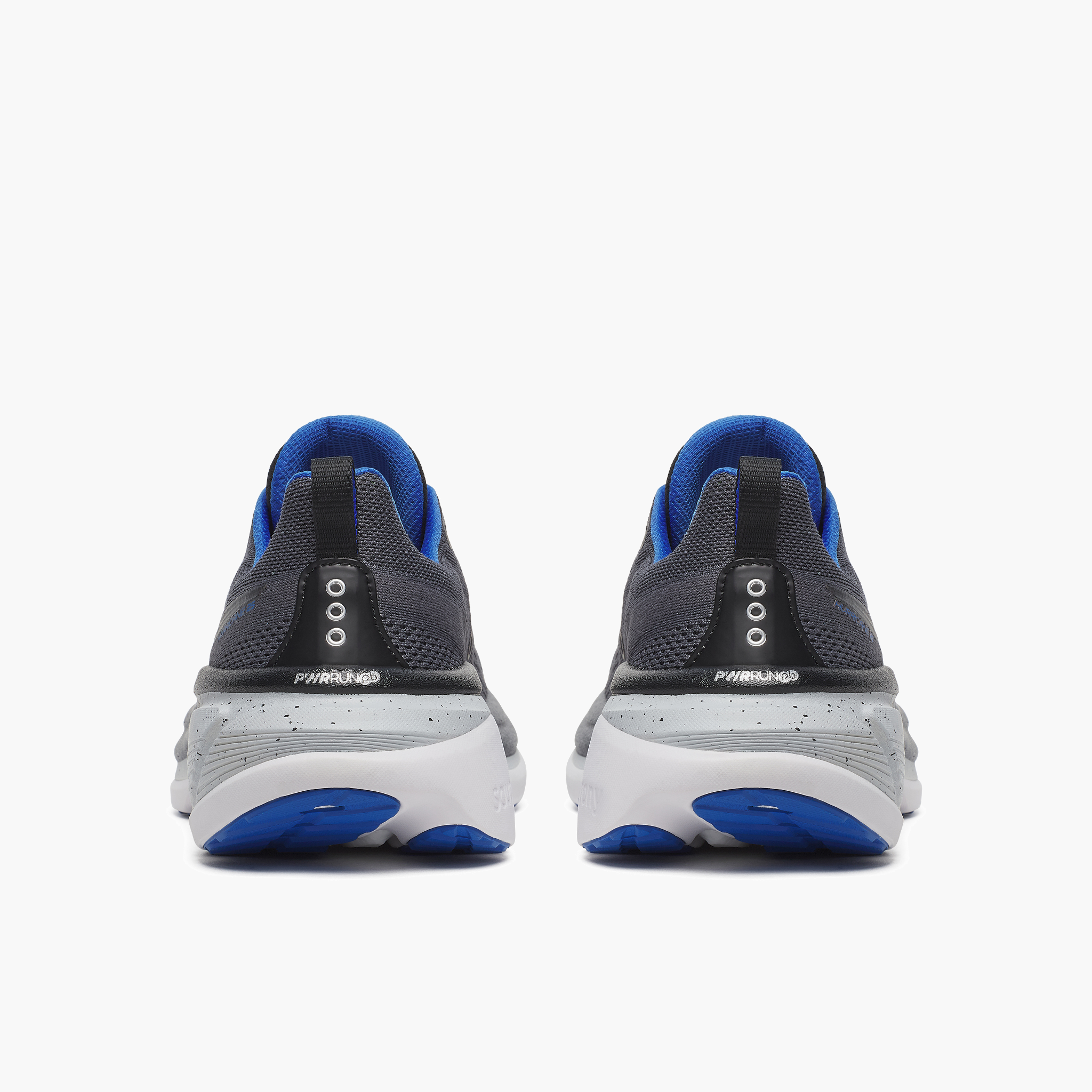Heel angle shot of Men's Hurricane 25 in Shadow / Black
