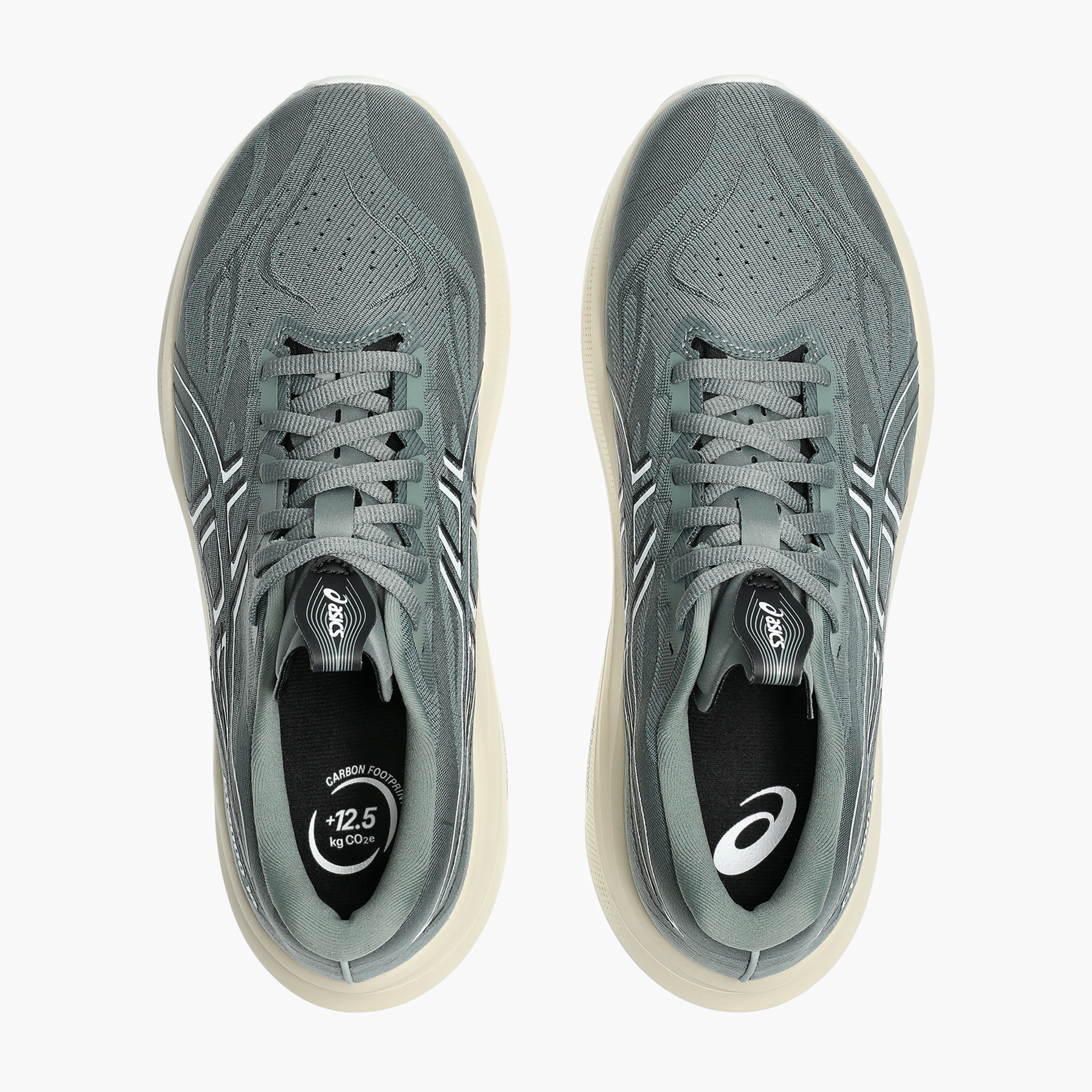 Overhead angle shot of Men's GT-2000 14 in Monument / White