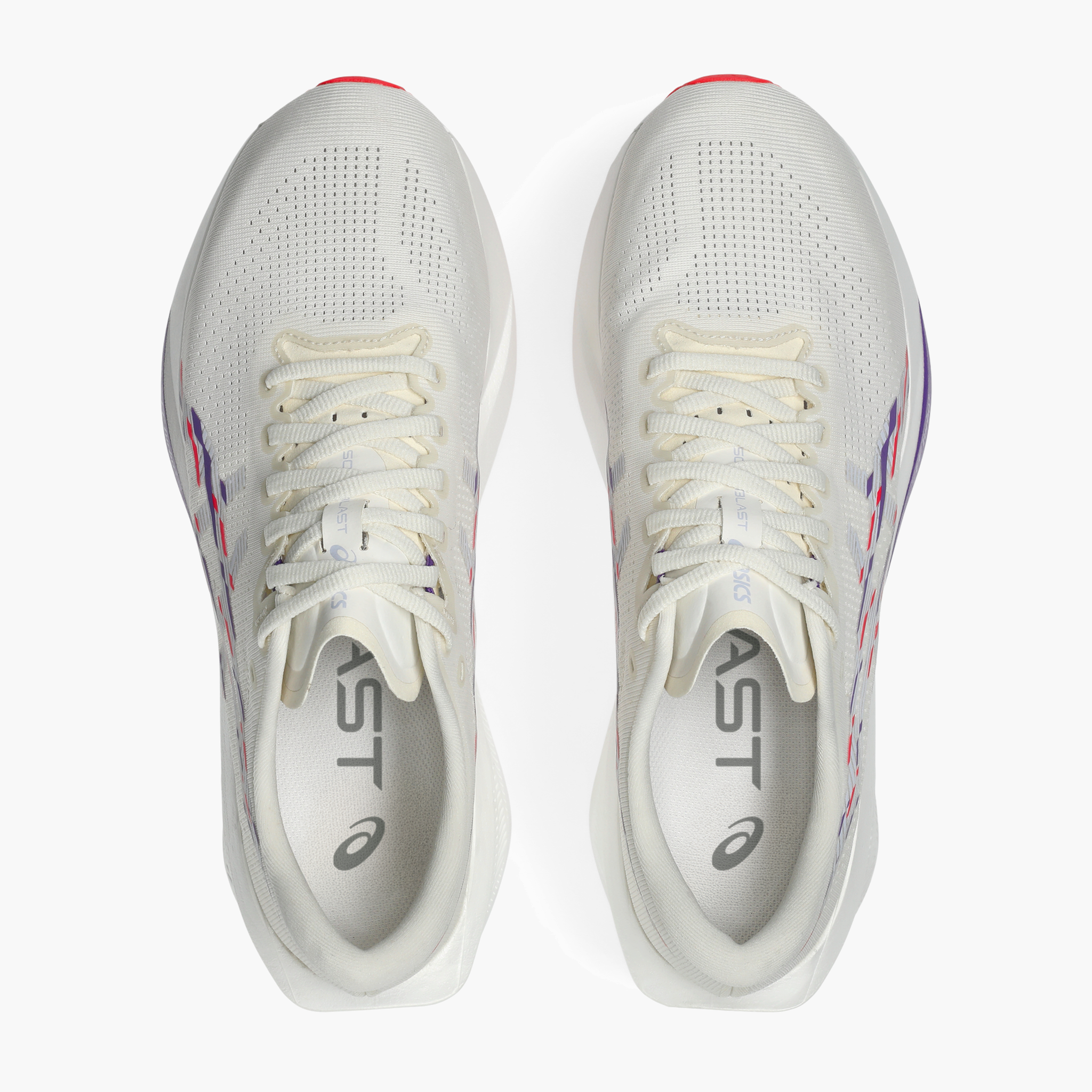 Overhead angle shot of Men's Sonicblast in Cream / Blue Fade