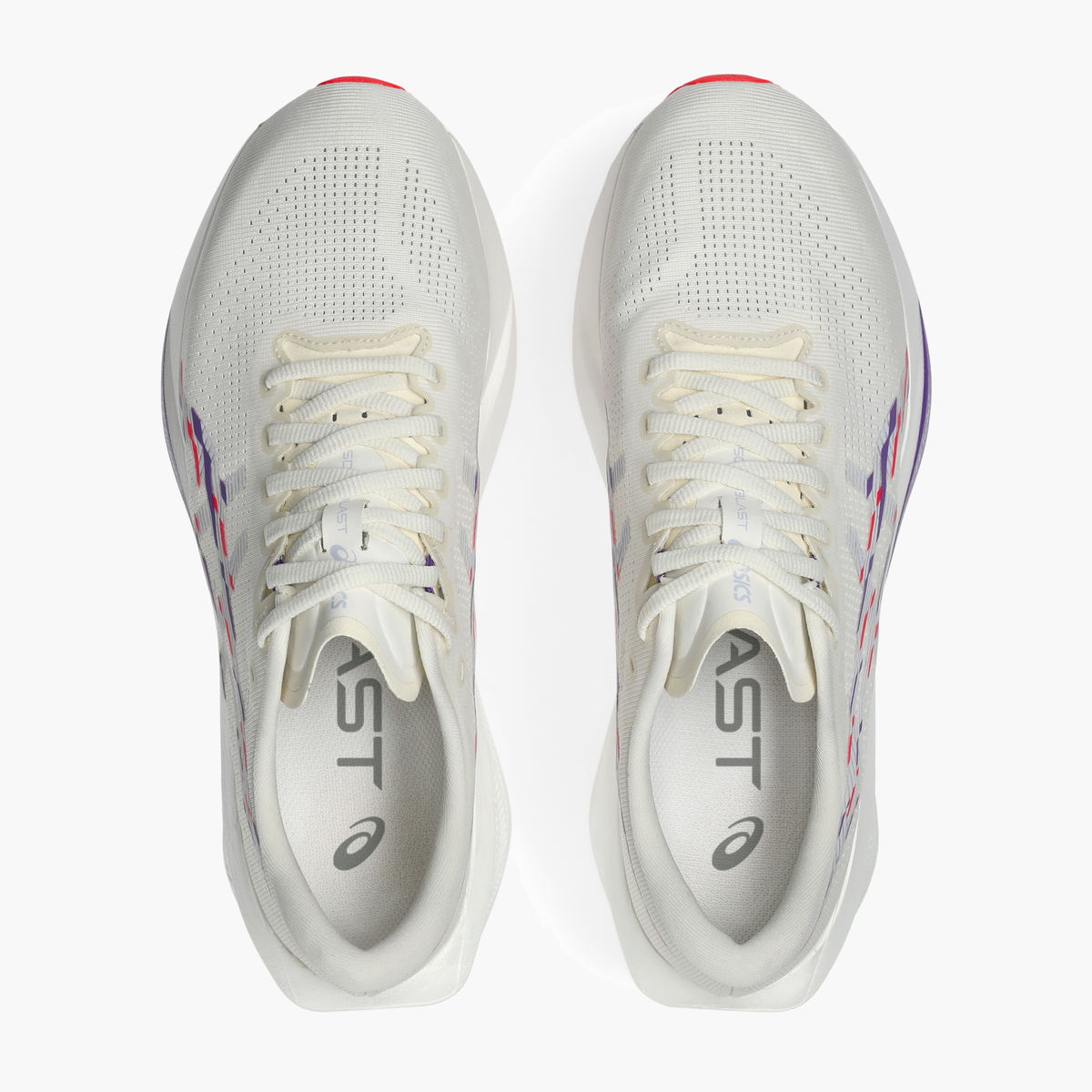 Overhead angle shot of Men's Sonicblast in Cream / Blue Fade
