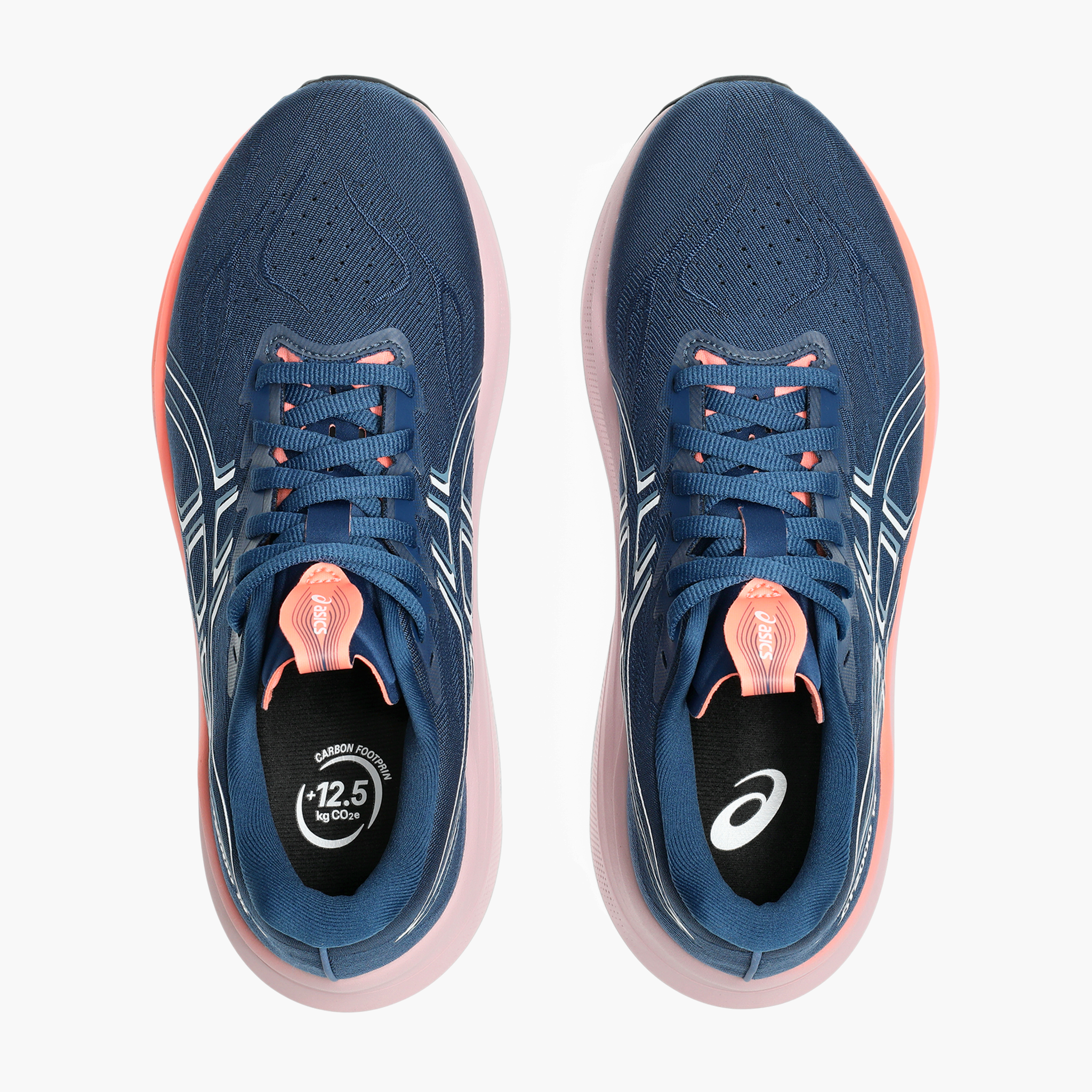 Overhead angle shot of Women's GT-2000 14 in Twilight Blue / White