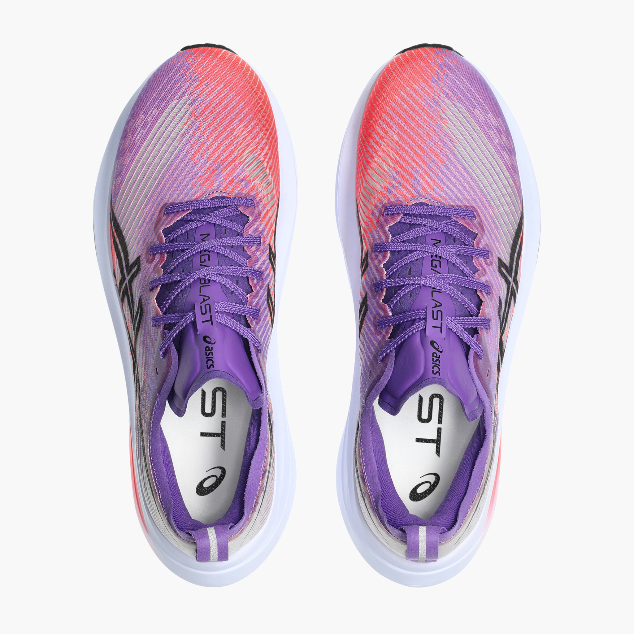 Overhead angle shot of All Gender Megablast in Edo Purple / Black
