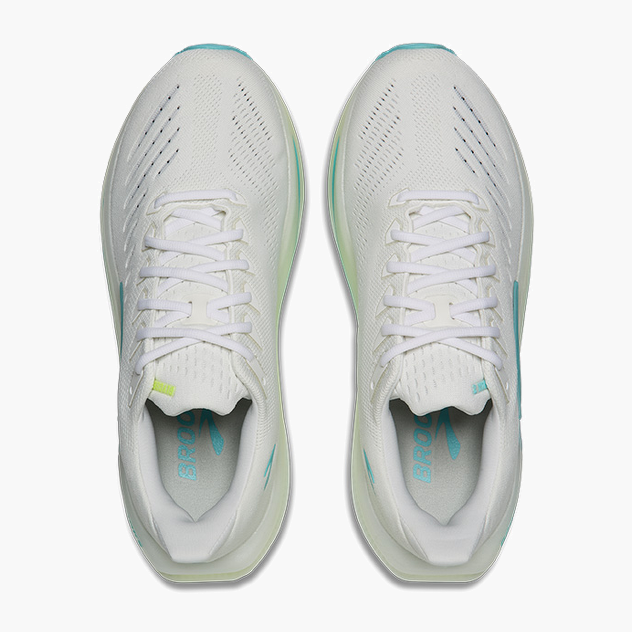 Overhead angle shot of Men's Glycerin Max 2 in White / Ipanema / Nightlife
