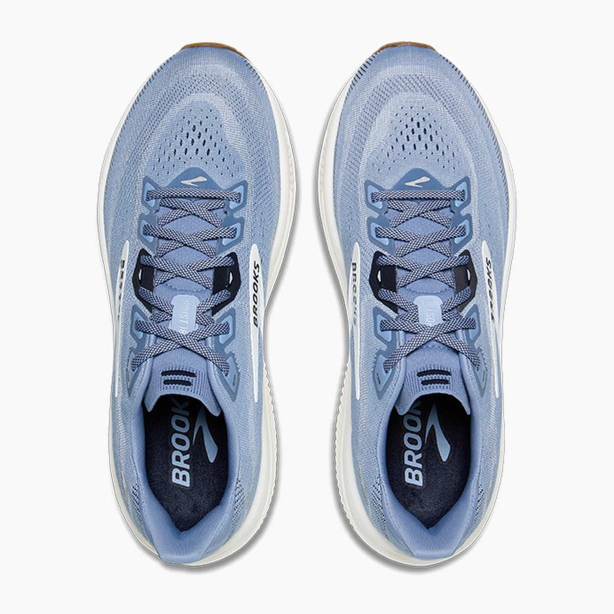 Overhead angle shot of Men's Ghost 18 in Rain Washed / Navy / Coconut