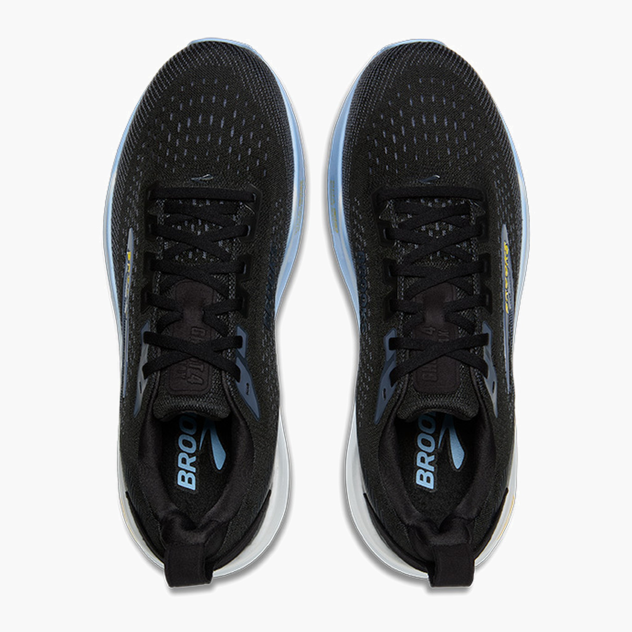 Overhead angle shot of Men's Ghost Max 4 in Black / Folkstone / Open Air