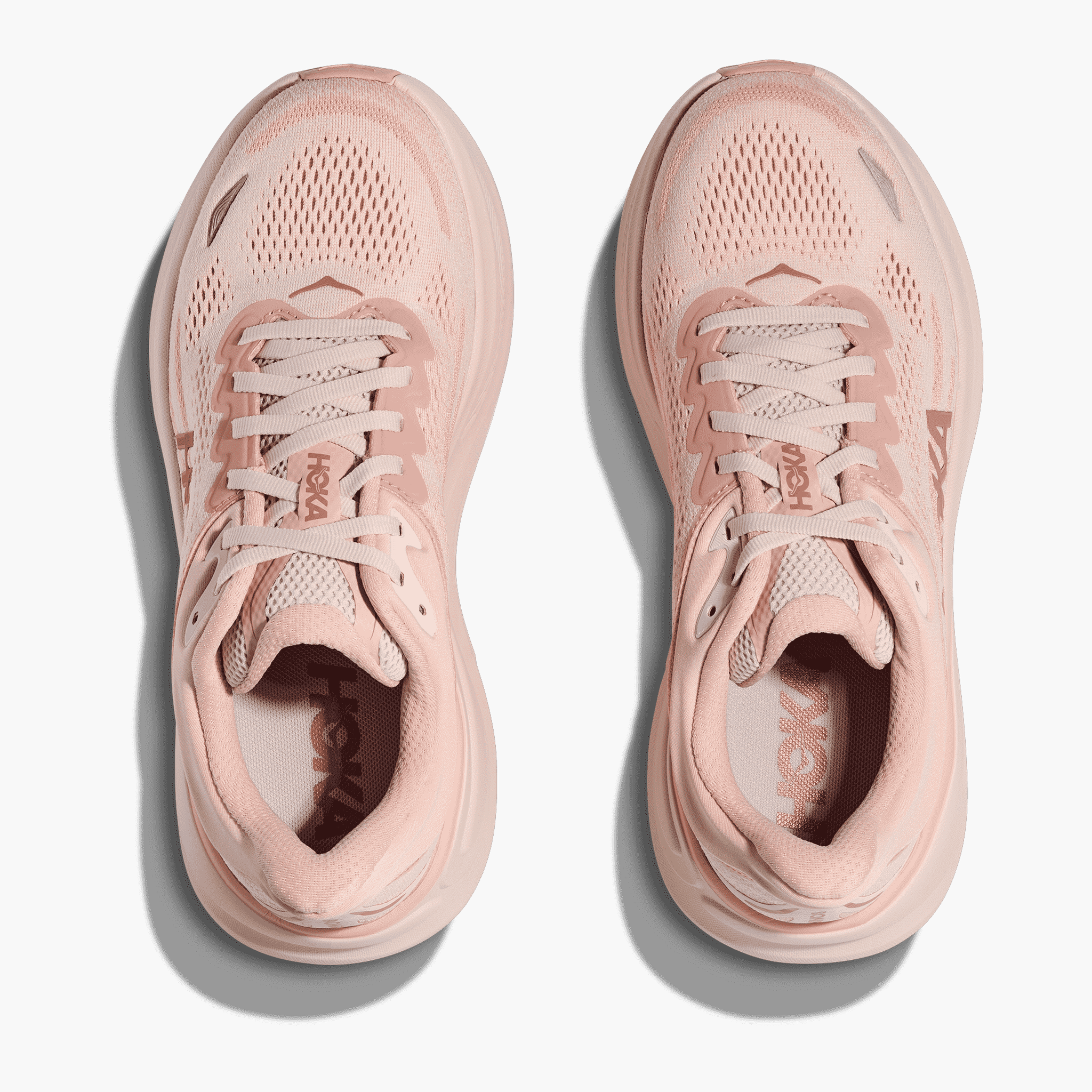 Overhead angle shot of Women's Bondi 9 in Rose Latte  /  Rose Cream