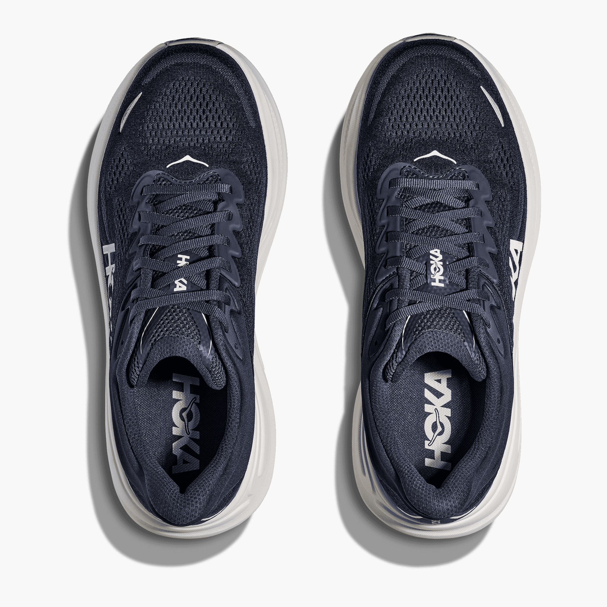 Overhead angle shot of Men's Bondi 9 in Varsity Navy / White