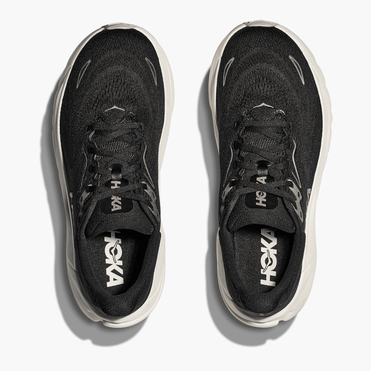 Overhead angle shot of Women's Arahi 8 in Black  /  Rose Gold