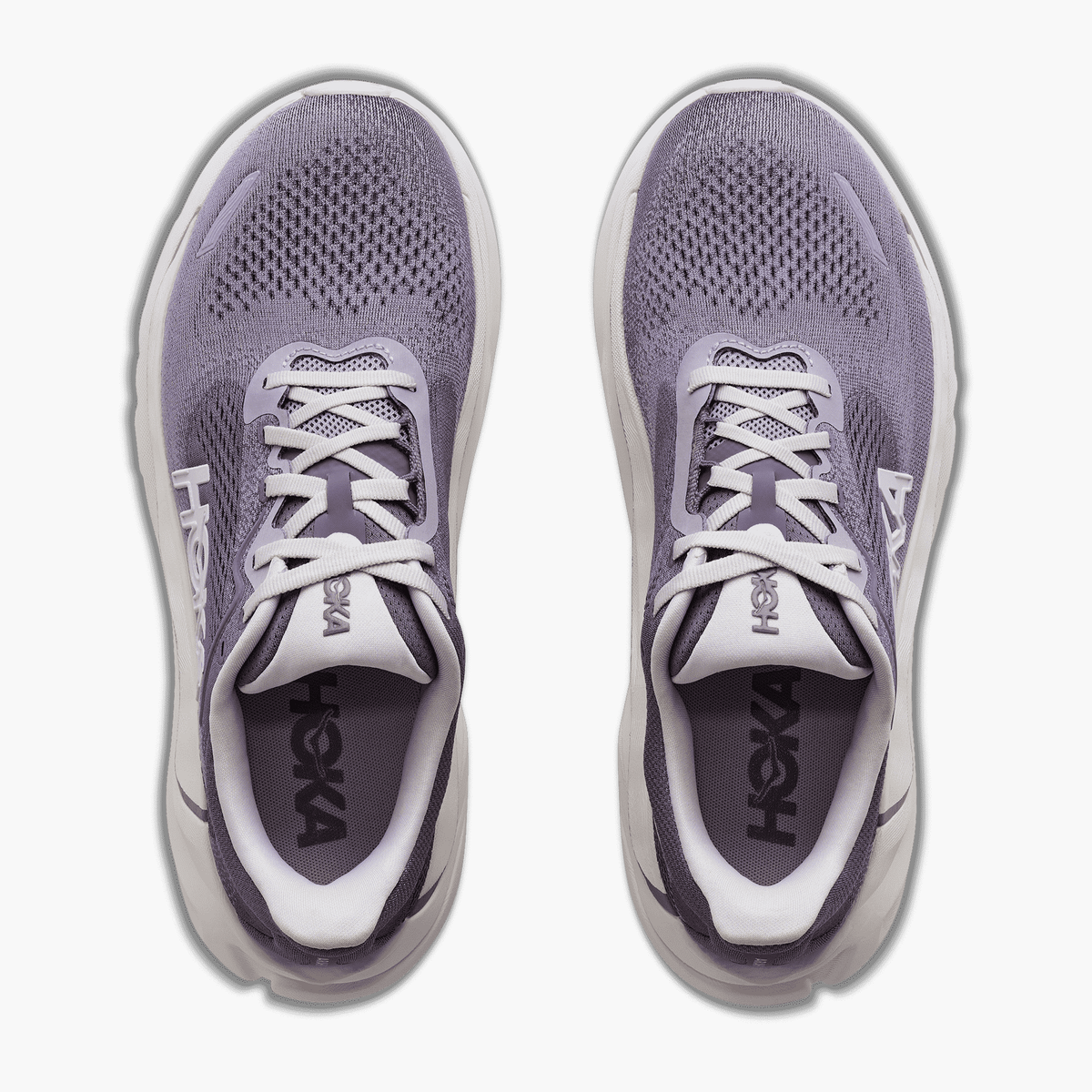 Overhead angle shot of Women's Arahi 9 in Purple Fog  /  Mellow Lilac