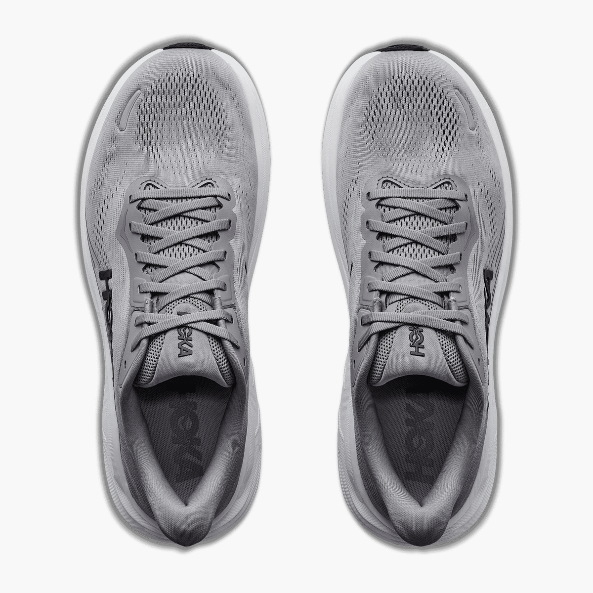 Overhead angle shot of Men's Clifton 11 in Galactic Grey  /  Stellar Grey