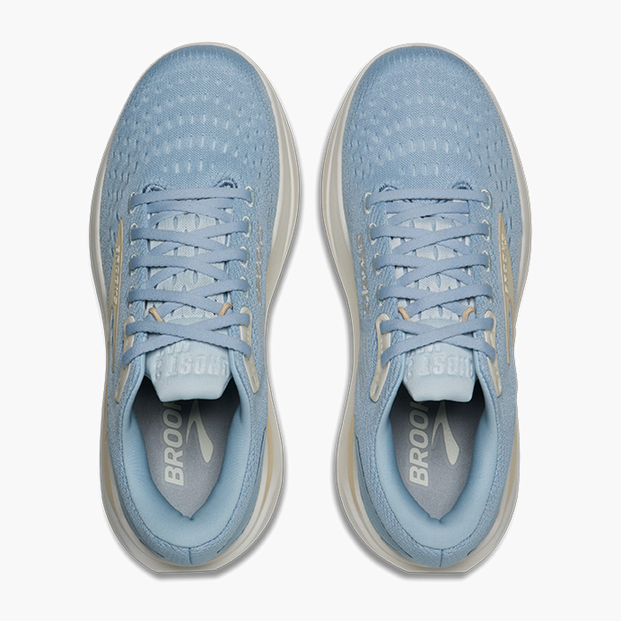 Overhead angle shot of Women's Ghost Max 3 in Skyway / Coconut / Sand