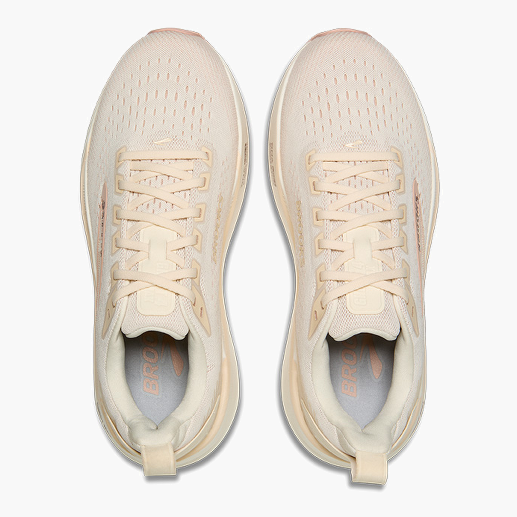 Overhead angle shot of Women's Ghost Max 4 in Arctic Wolf / Rose / Coconut