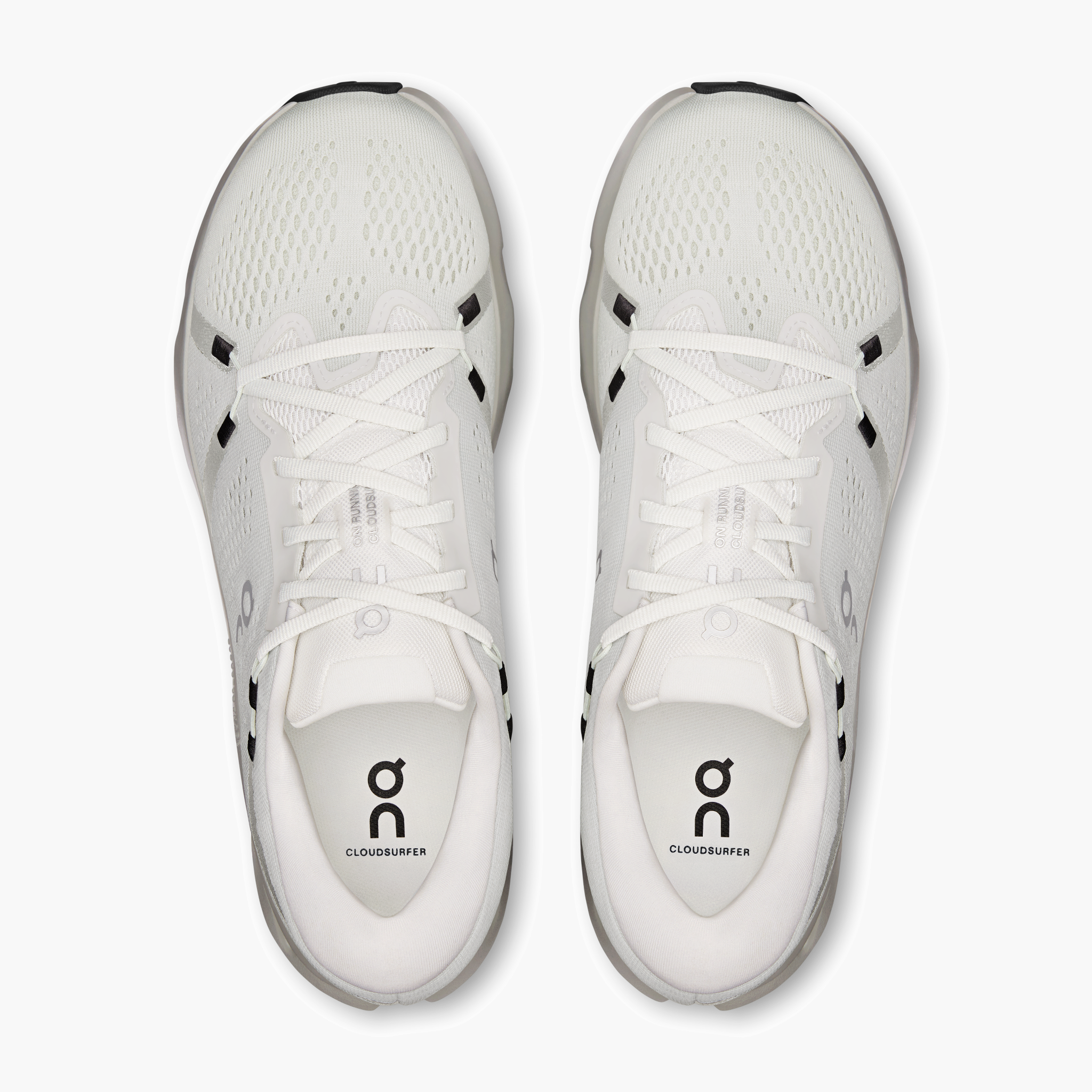 Overhead angle shot of Men's Cloudsurfer 2 in Ivory | Iceberg
