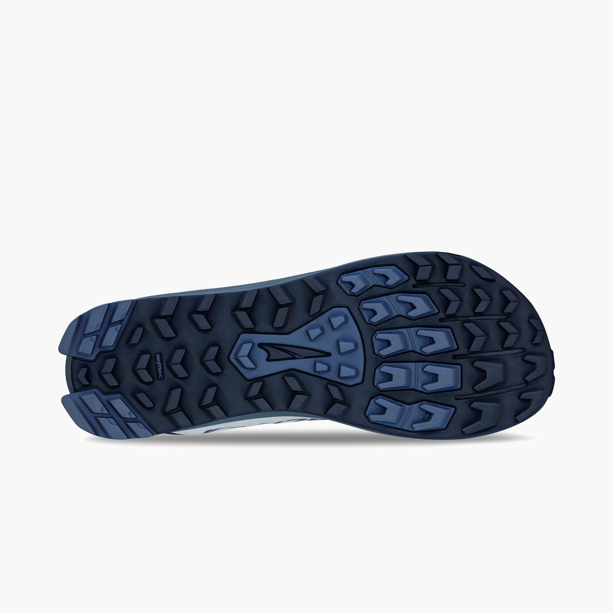 Overhead angle shot of Men's Lone Peak 9 in Light Gray