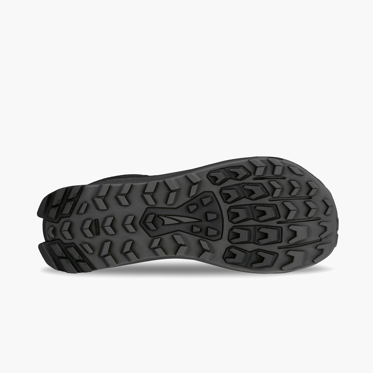 Overhead angle shot of Women's Lone Peak 9 in Black