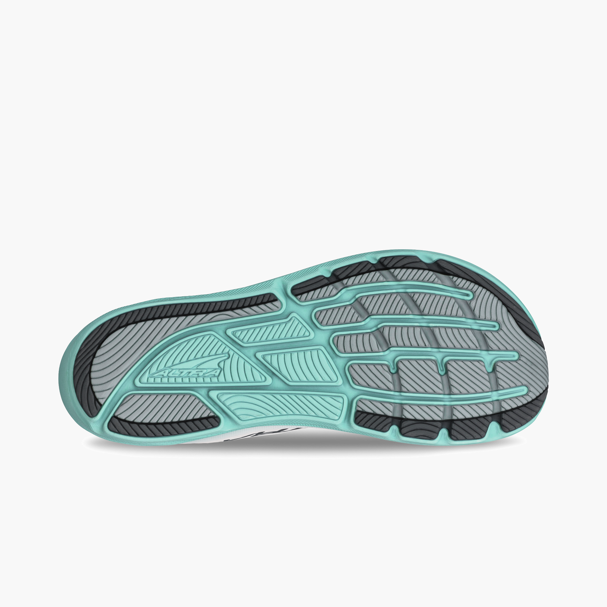 Overhead angle shot of Women's Torin 8 in White/green
