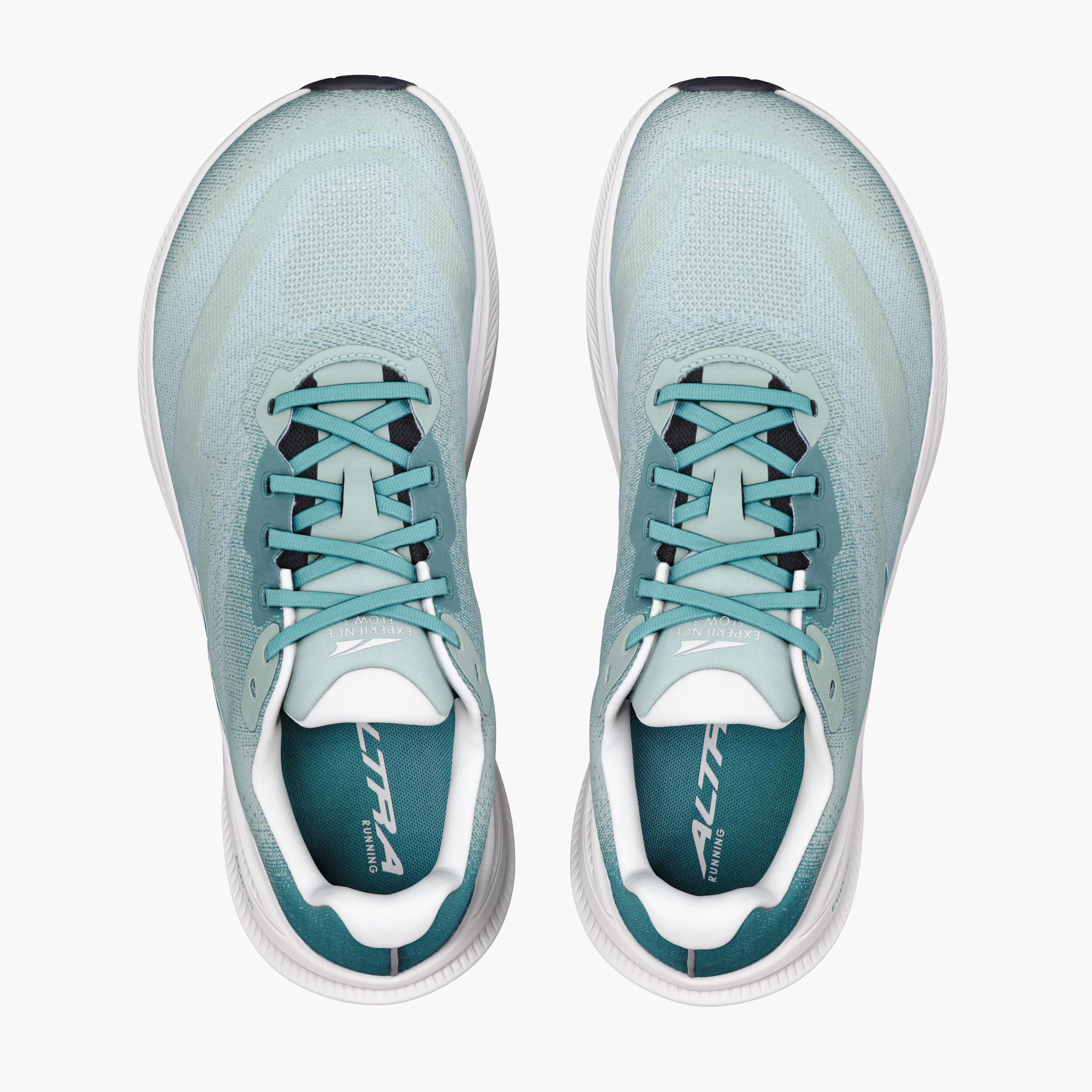 Overhead angle shot of Men's Experience Flow 3 in Green Milieu / Seapine / Vg
