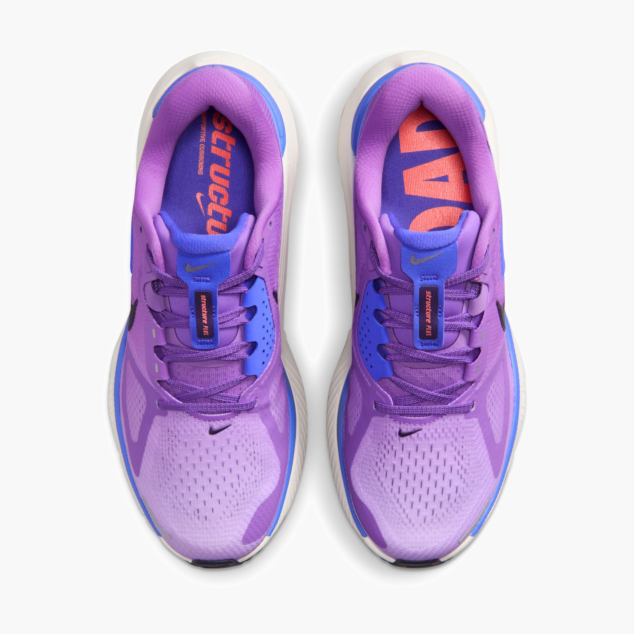 Overhead angle shot of Women's Structure Plus in Bright Violet / Purple Dynasty-Violet Mist