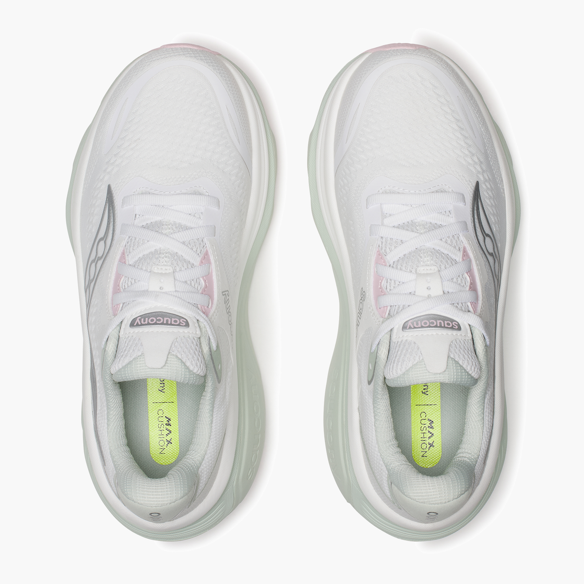 Overhead angle shot of Women's Hurricane 26 in White / Cast