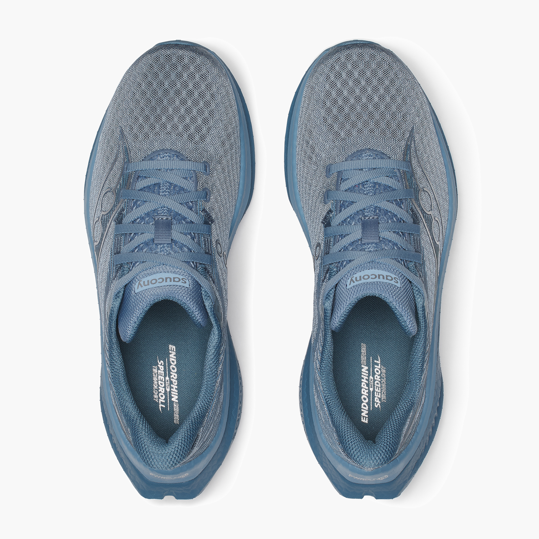 Overhead angle shot of Men's Endorphin Speed 5 in Windward / Sil