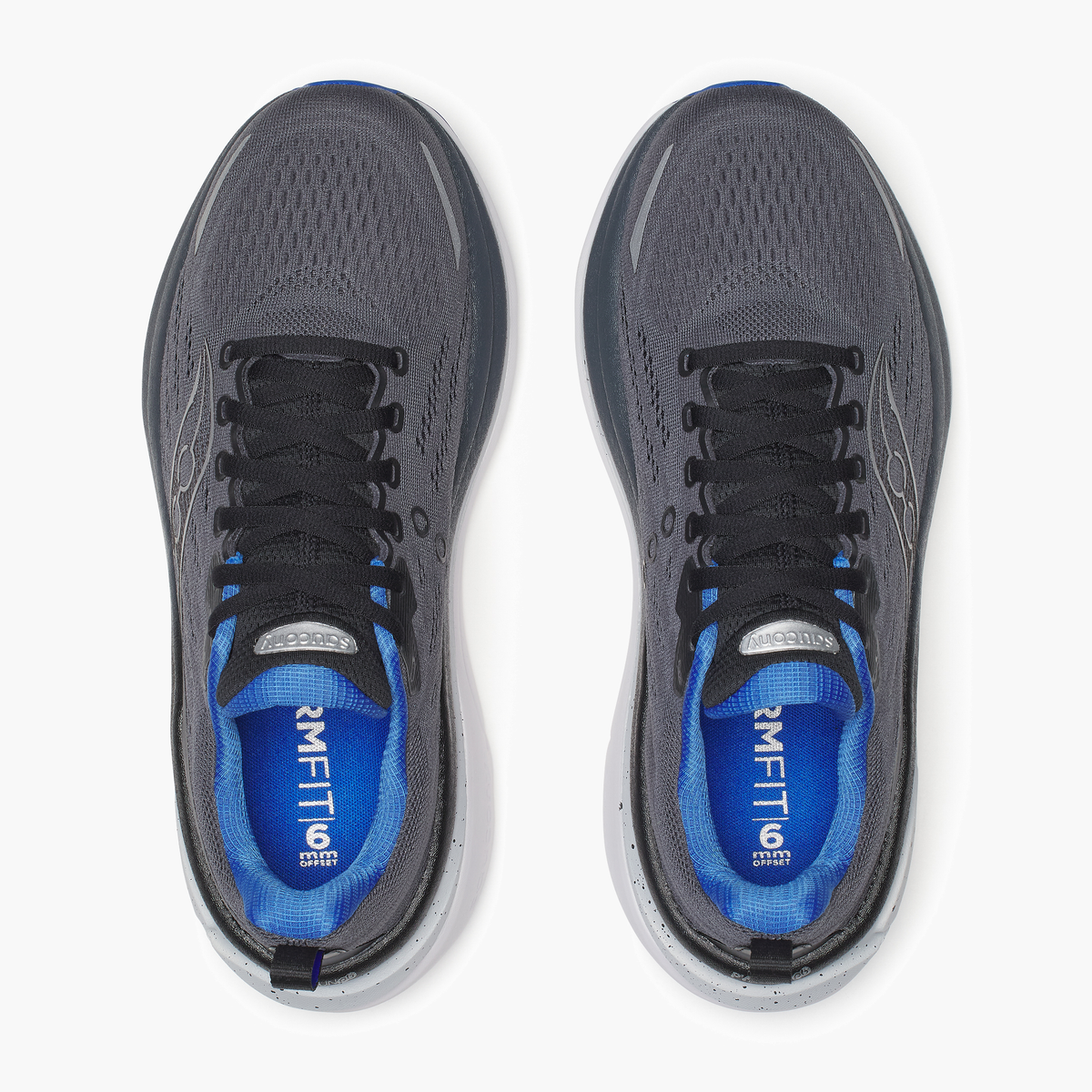 Overhead angle shot of Men's Hurricane 25 in Shadow / Black