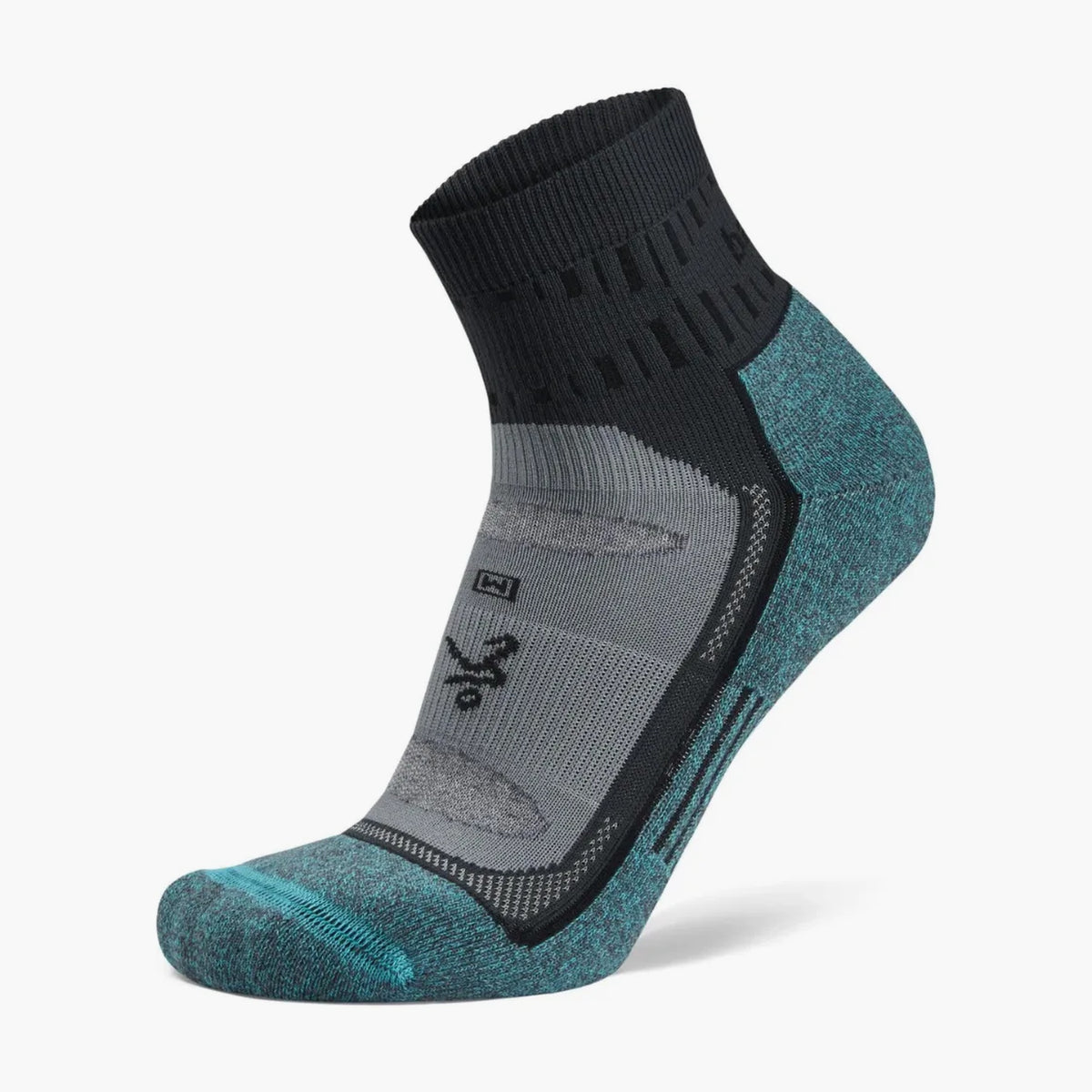 Blister Resist Quarter Socks — flatlay source 2 [8292-6336]
