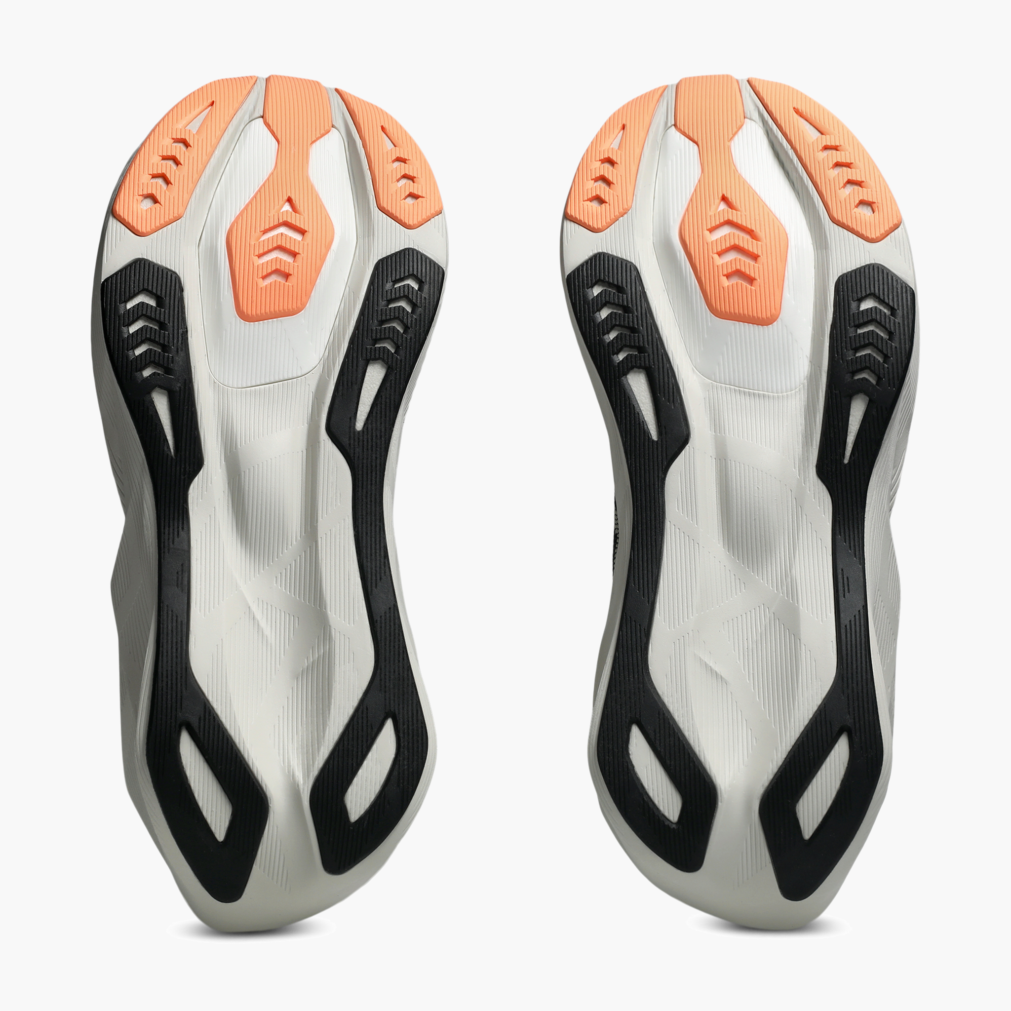 Sole angle shot of Men's Novablast 6 in Black / Khaki