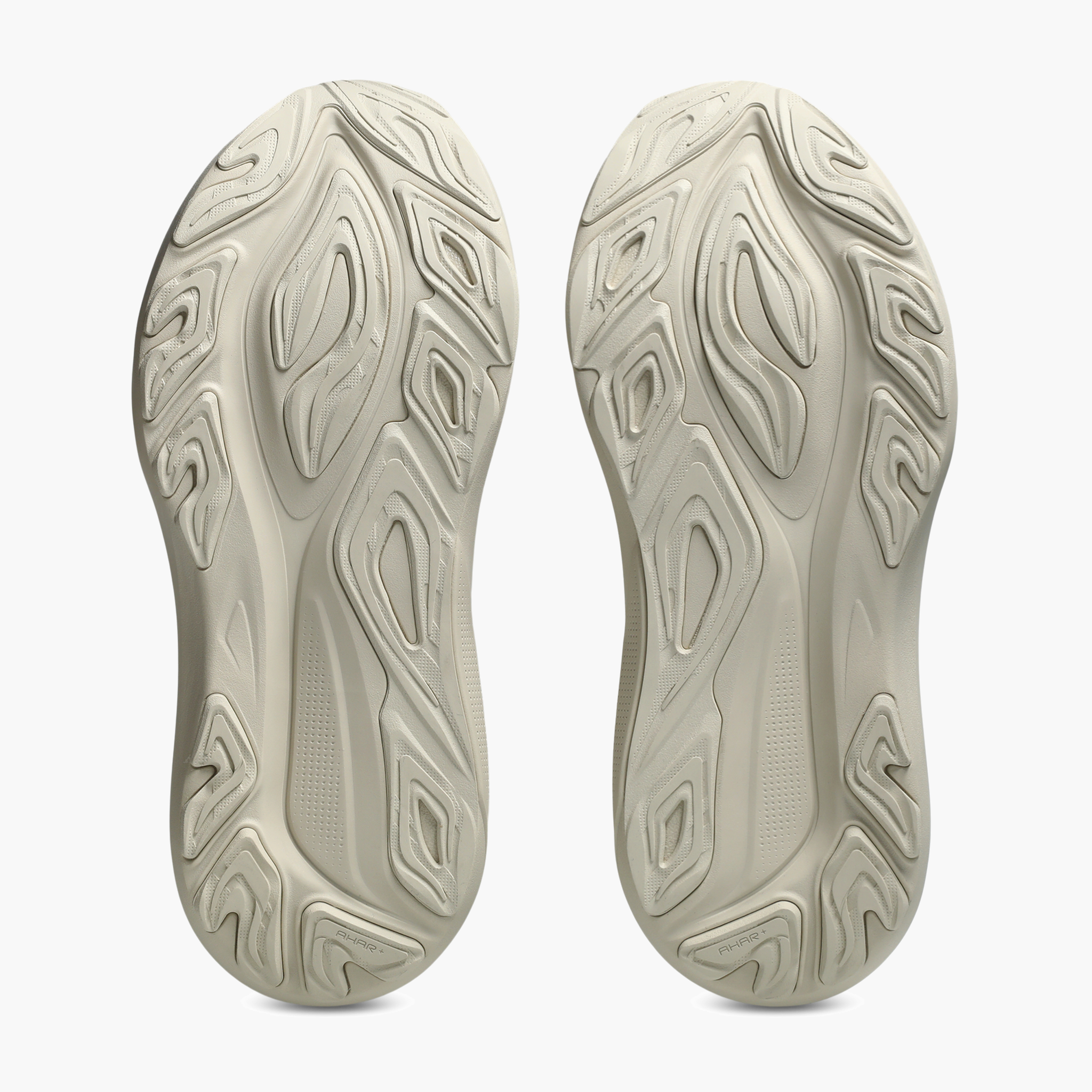 Sole angle shot of Women's GT-2000 14 in Oatmeal / White