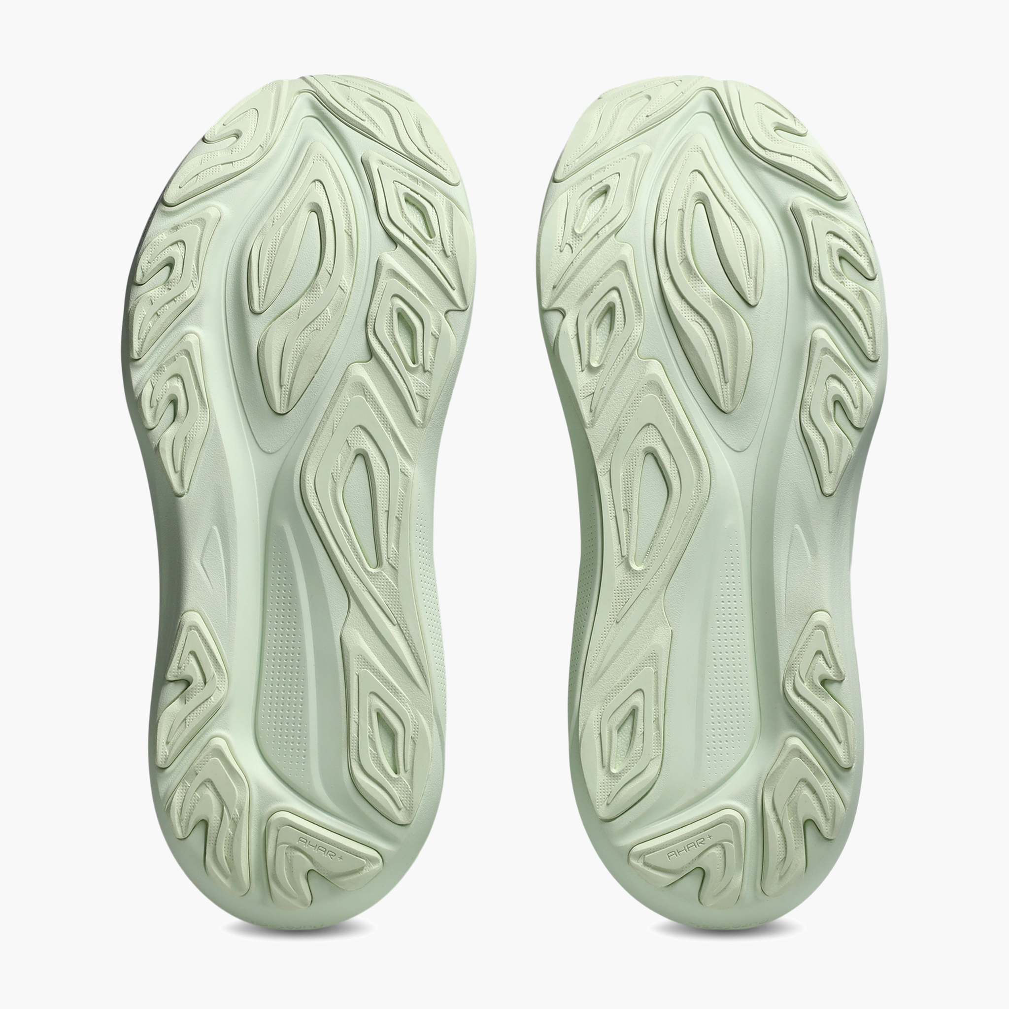 Sole angle shot of Women's GT-2000 14 in Whisper Green / Monument Blue