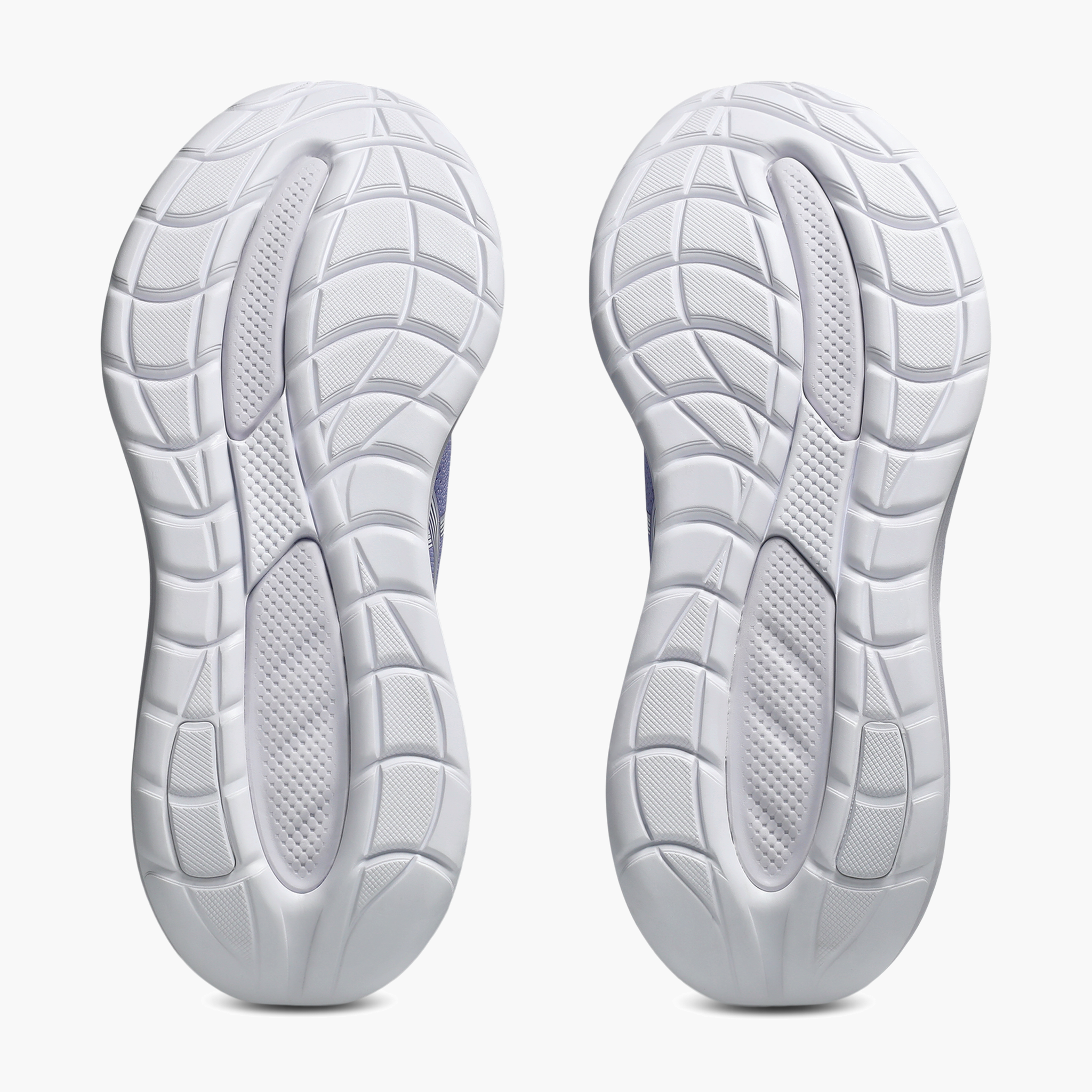 Sole angle shot of Women's Gel-Cumulus 28 in Bluebell / White