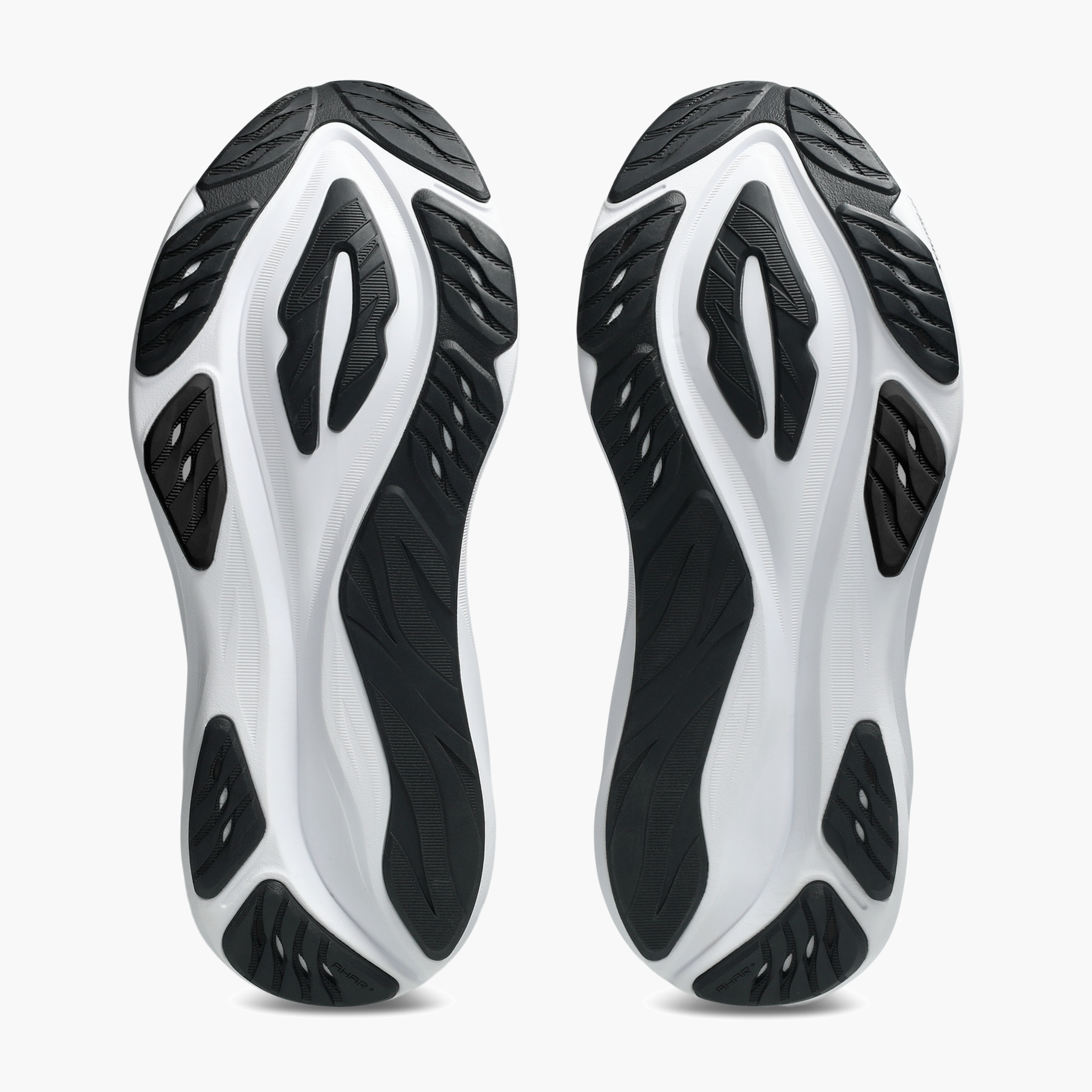 Sole angle shot of Women's GT-2000 15 in Black / White