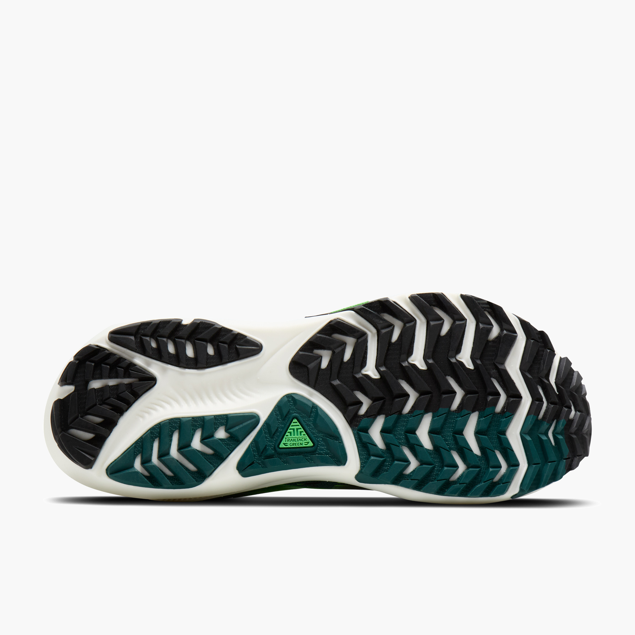 Sole angle shot of Men's Ghost Trail in Atlantic Deep / Black / Green