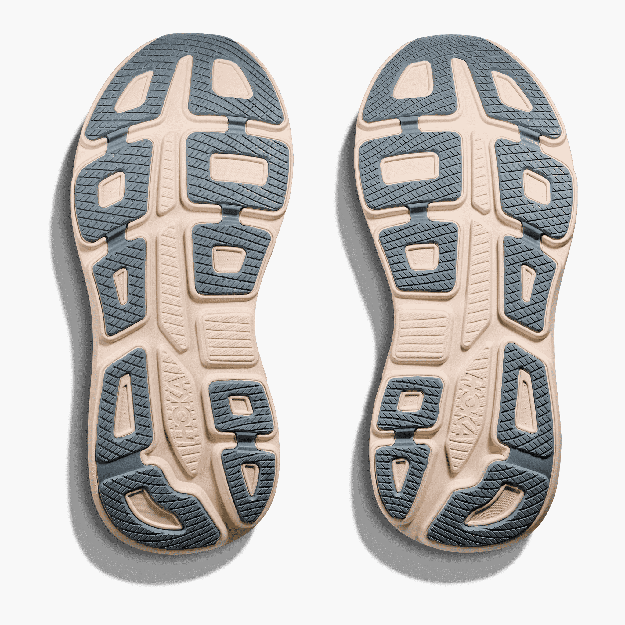 Sole angle shot of Women's Bondi 9 in Cosmic Grey  /  Stardust