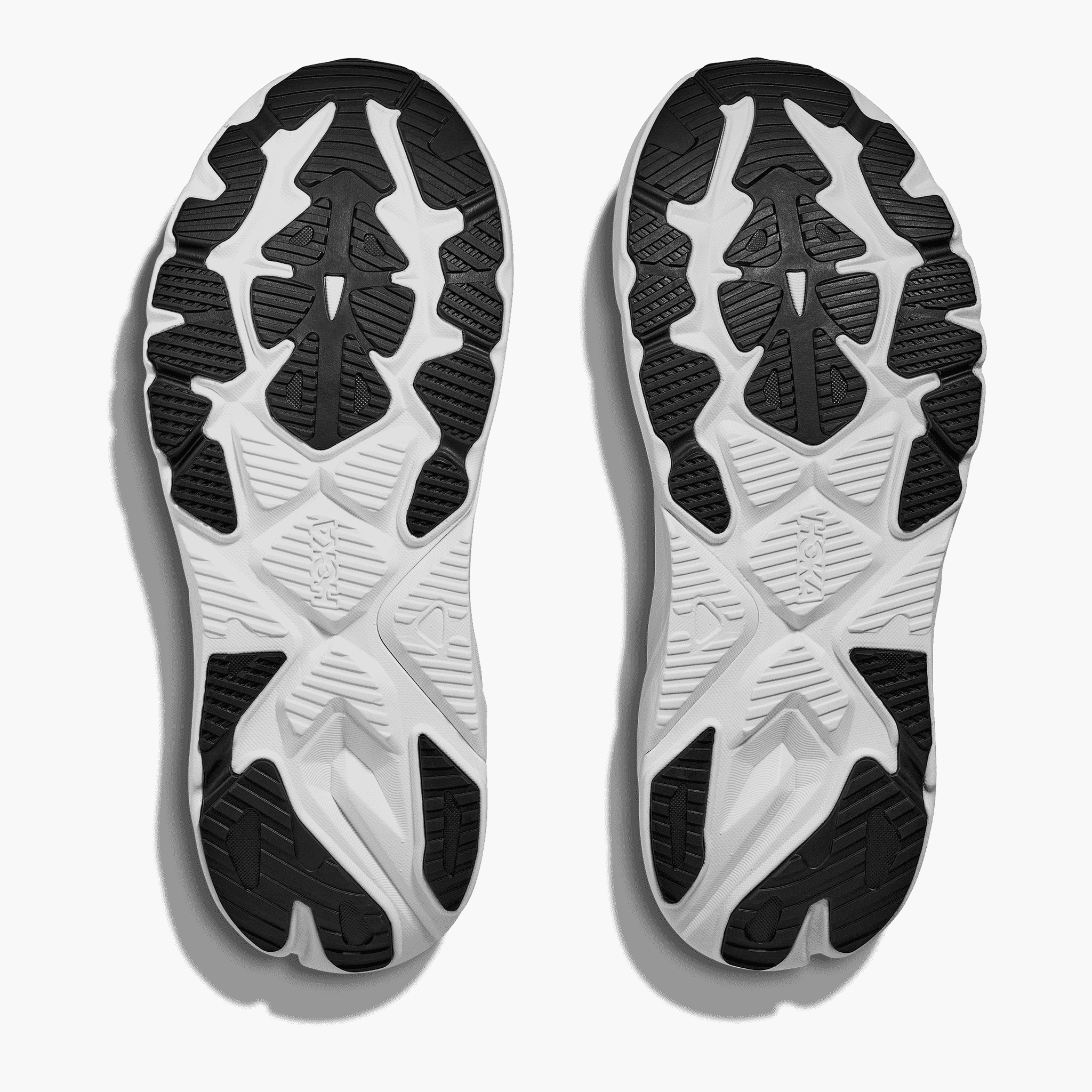 Sole angle shot of Women's Arahi 8 in Black  /  White
