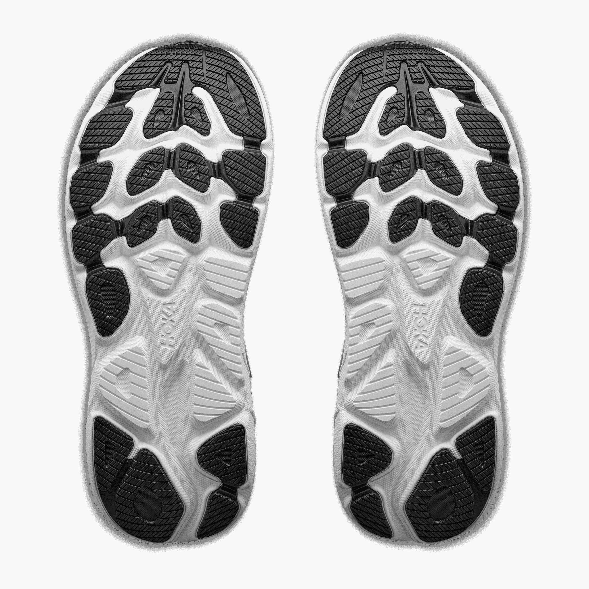 Sole angle shot of Women's Clifton 11 in Black  /  White