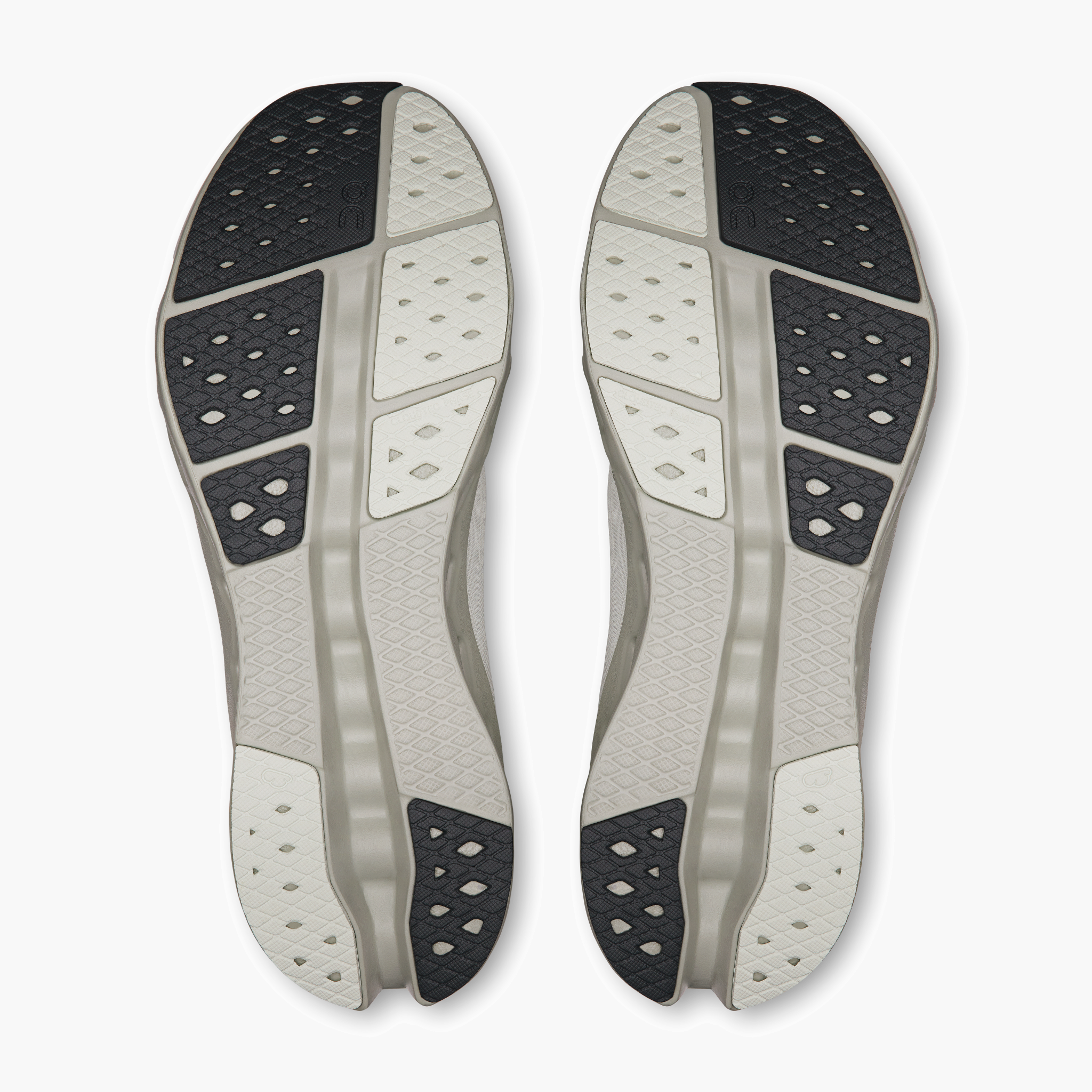 Sole angle shot of Men's Cloudsurfer 2 in Ivory | Iceberg