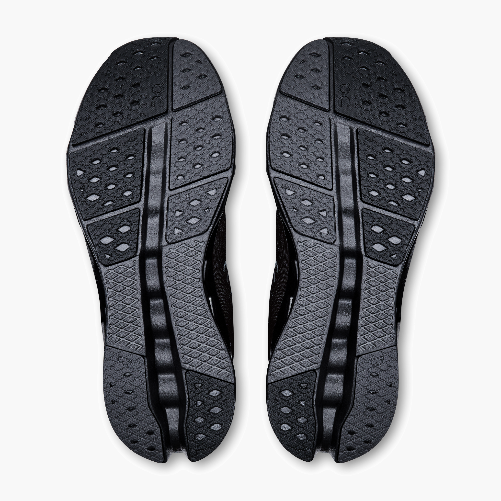 Sole angle shot of Women's Cloudsurfer 2 in Black | Black