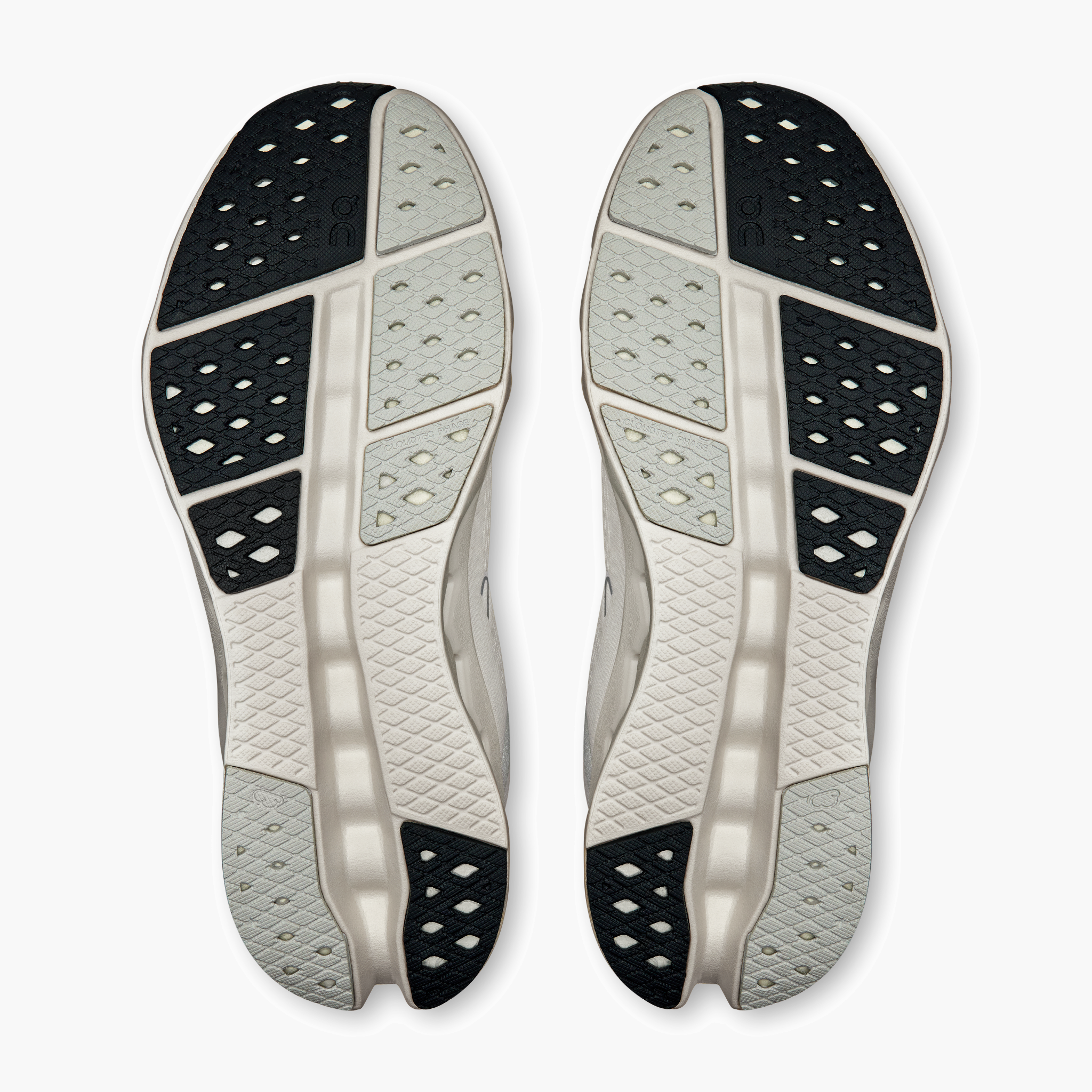 Sole angle shot of Women's Cloudsurfer 2 in Ivory | Ivory