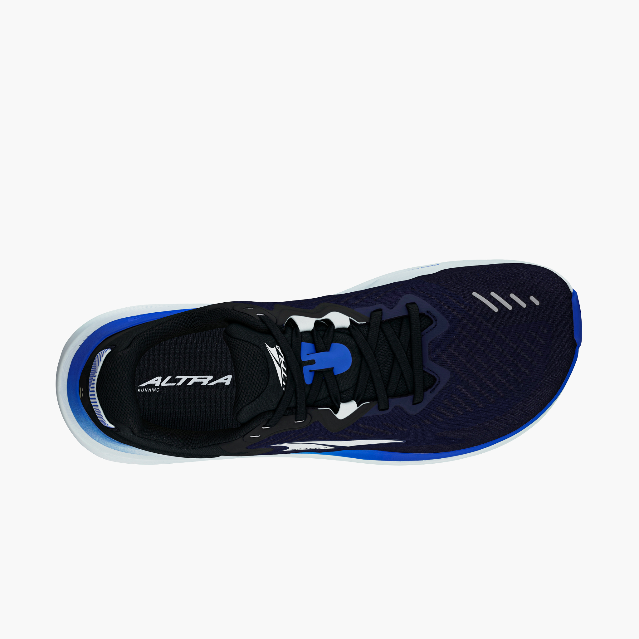 Sole angle shot of Men's Paradigm 8 in Navy / Black