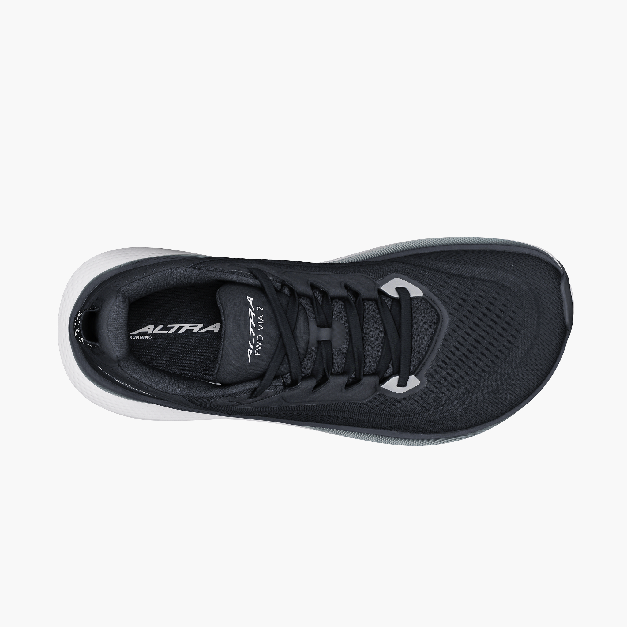 Sole angle shot of Men's FWD Via 2 in Black / White