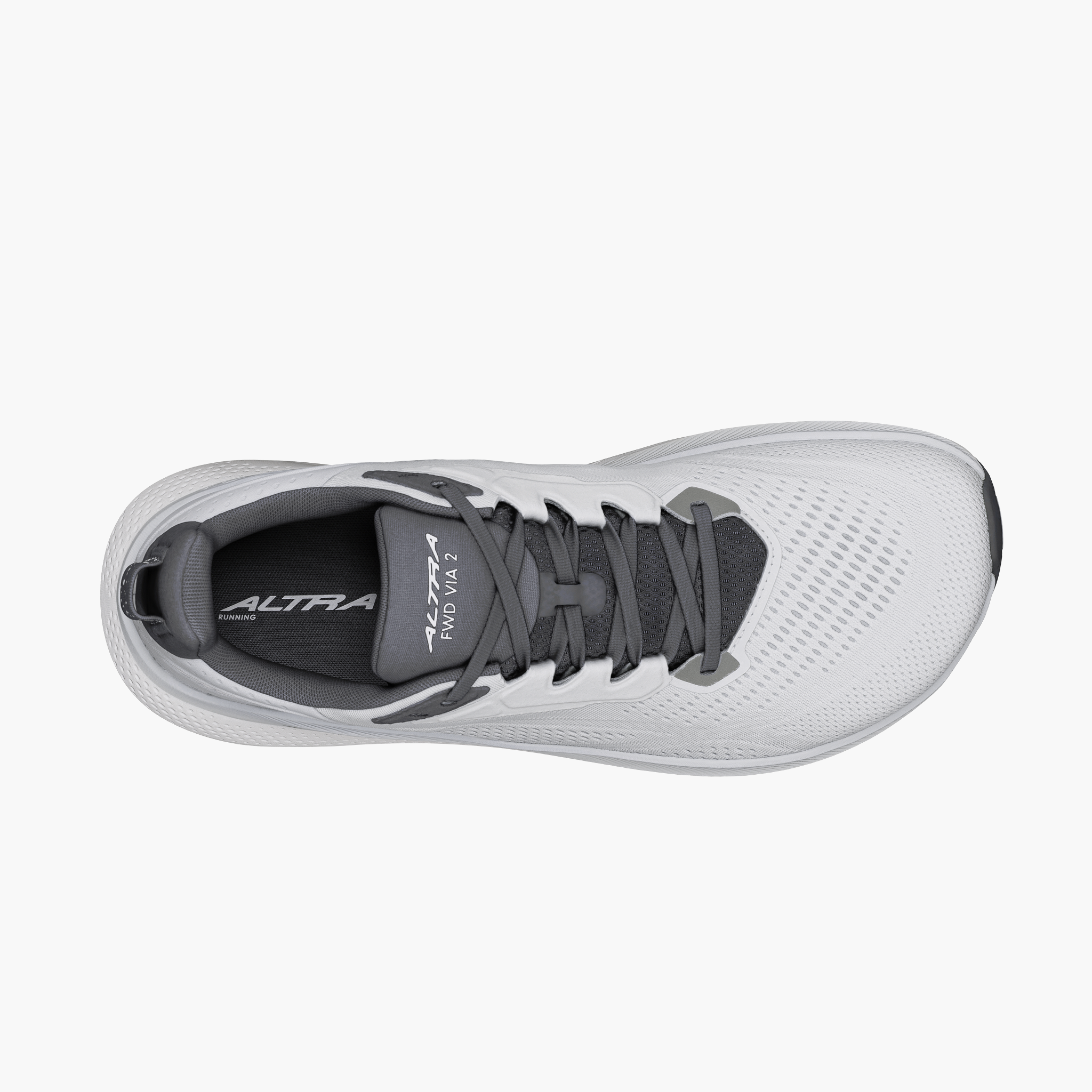 Sole angle shot of Men's FWD Via 2 in Light Gray