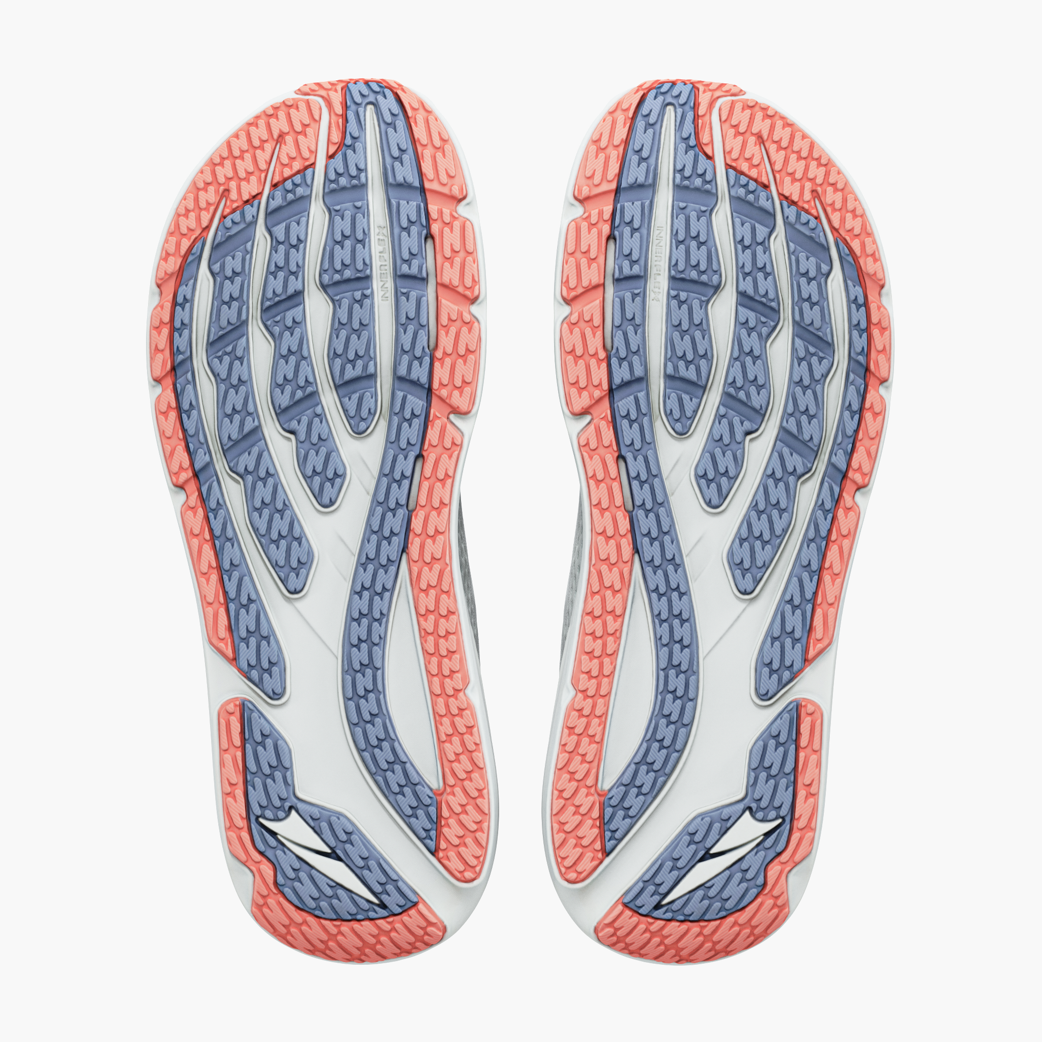 Sole angle shot of Women's Torin ST in Ice / Silver / Dsrt Flwr