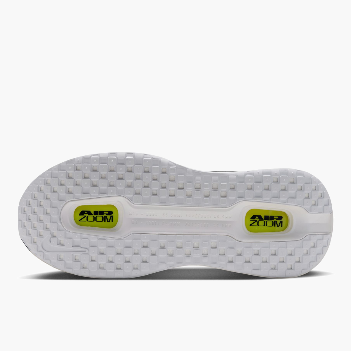 Sole angle shot of Men's Vomero Premium in Black / Mtlc Dark Grey-Anthracite