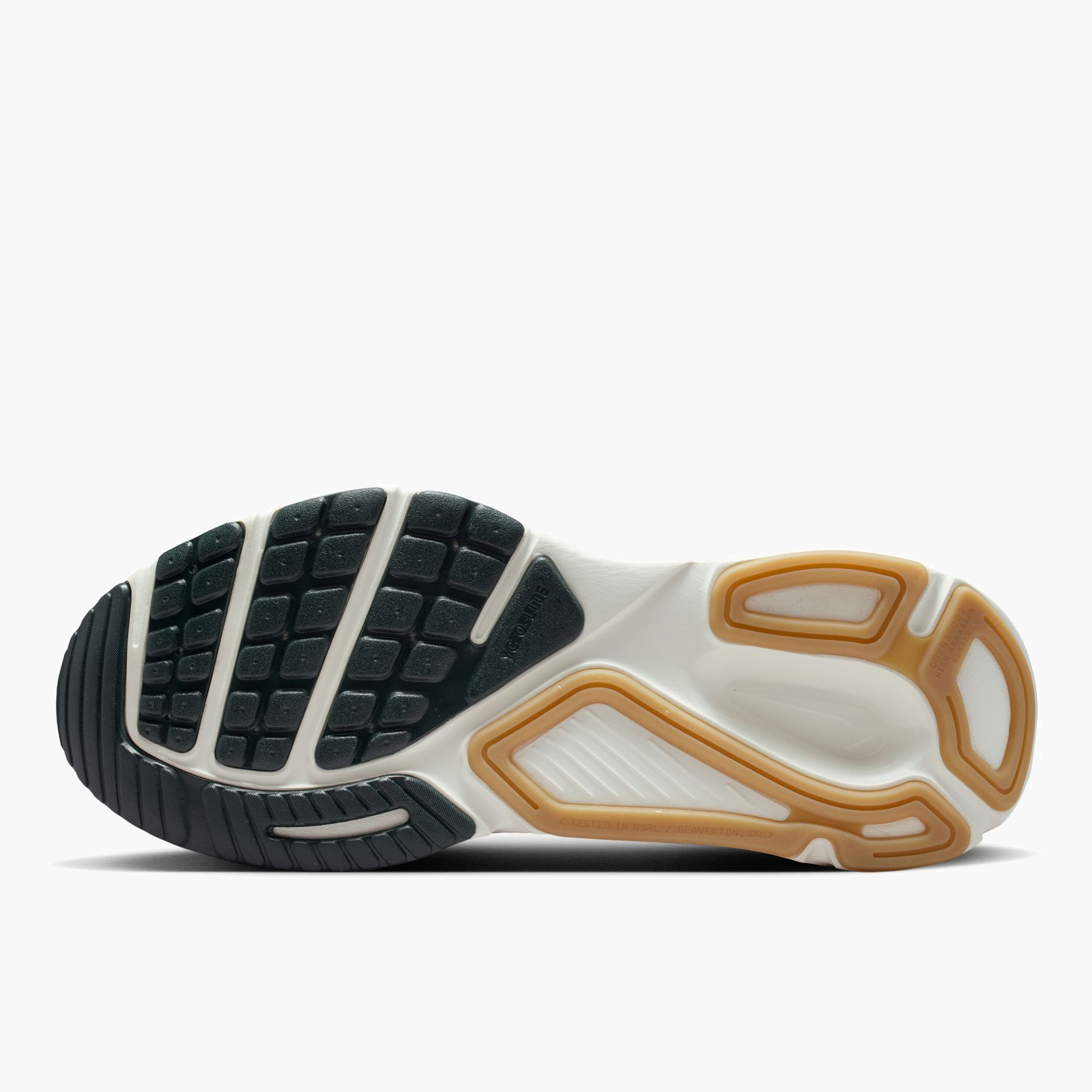 Sole angle shot of Men's Structure Plus in Spruce Aura / Black Spruce-Jade Horizon