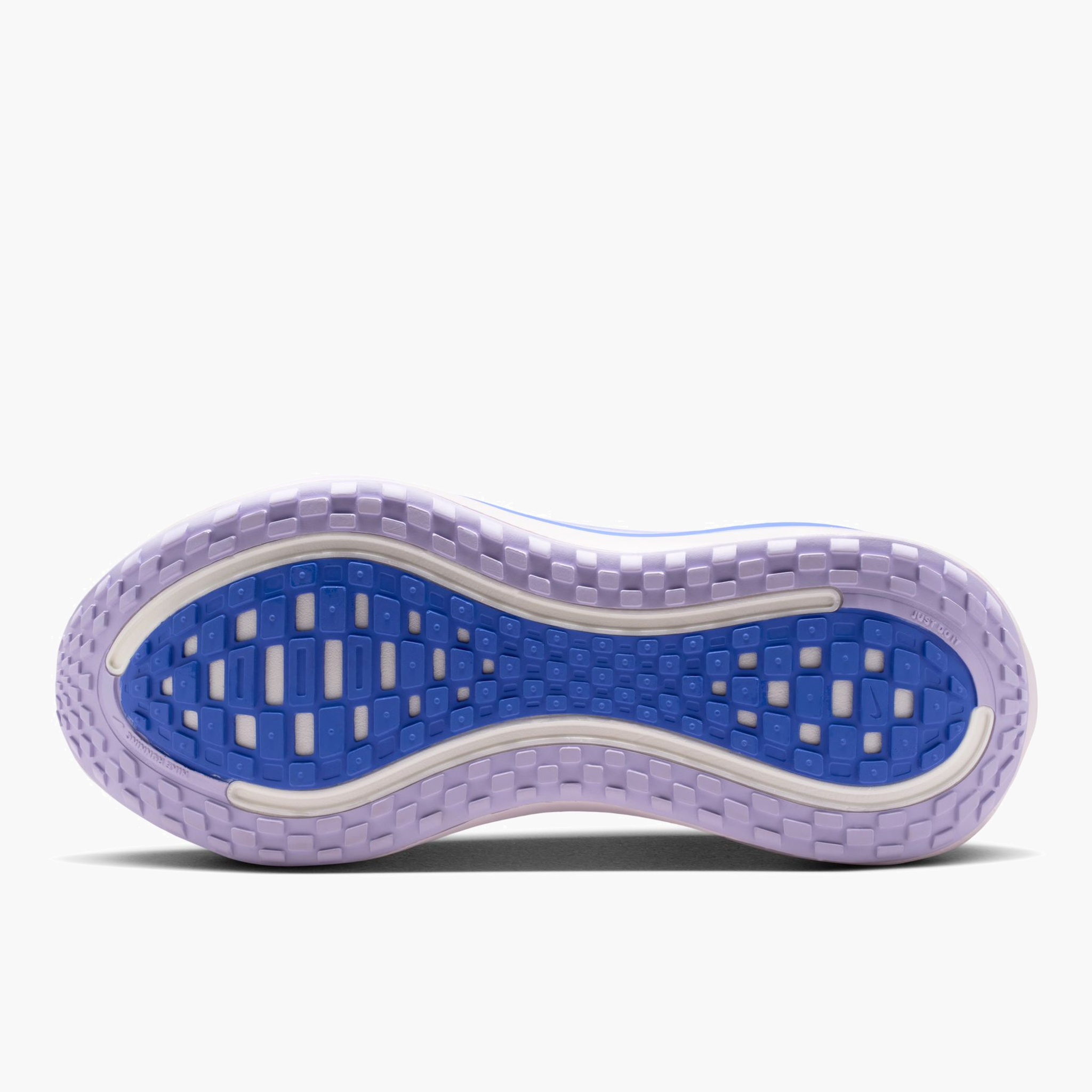 Sole angle shot of Women's Vomero Plus in Sapphire / Light Violet-Violet Mist